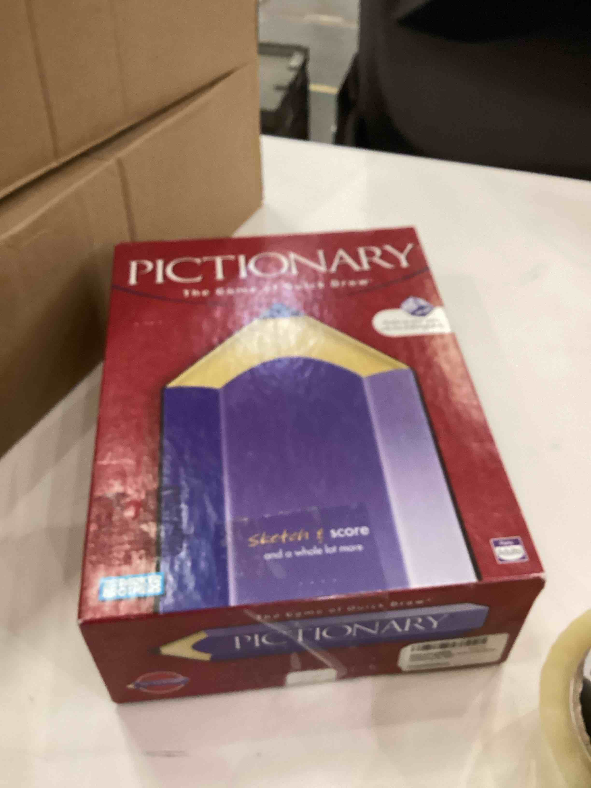 Pictionary, the Classic Game of Quickdraw 