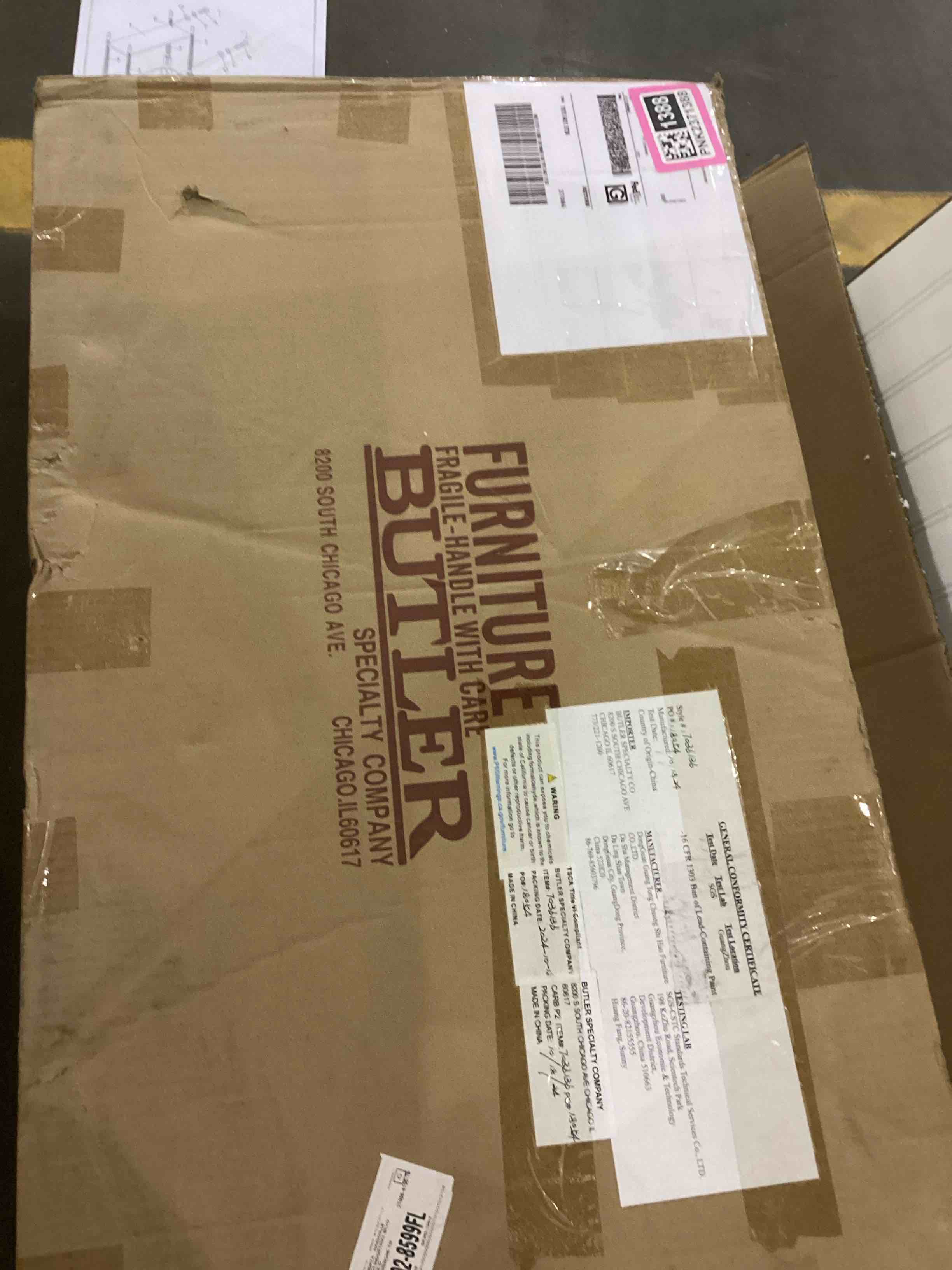 furniture butler console table