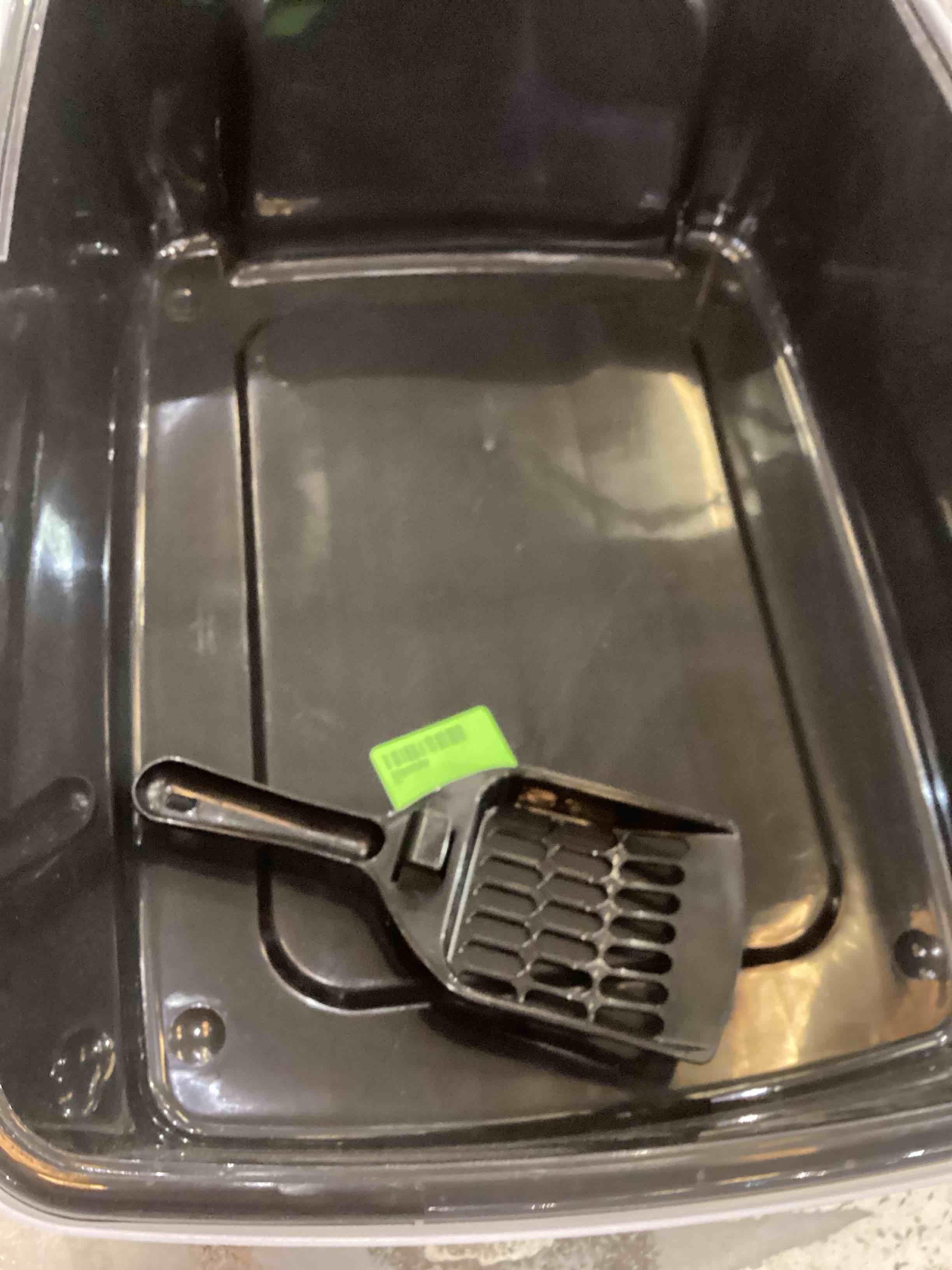  Touch the image to zoom in                      Cat Litter Box Stainless Steel Cat
