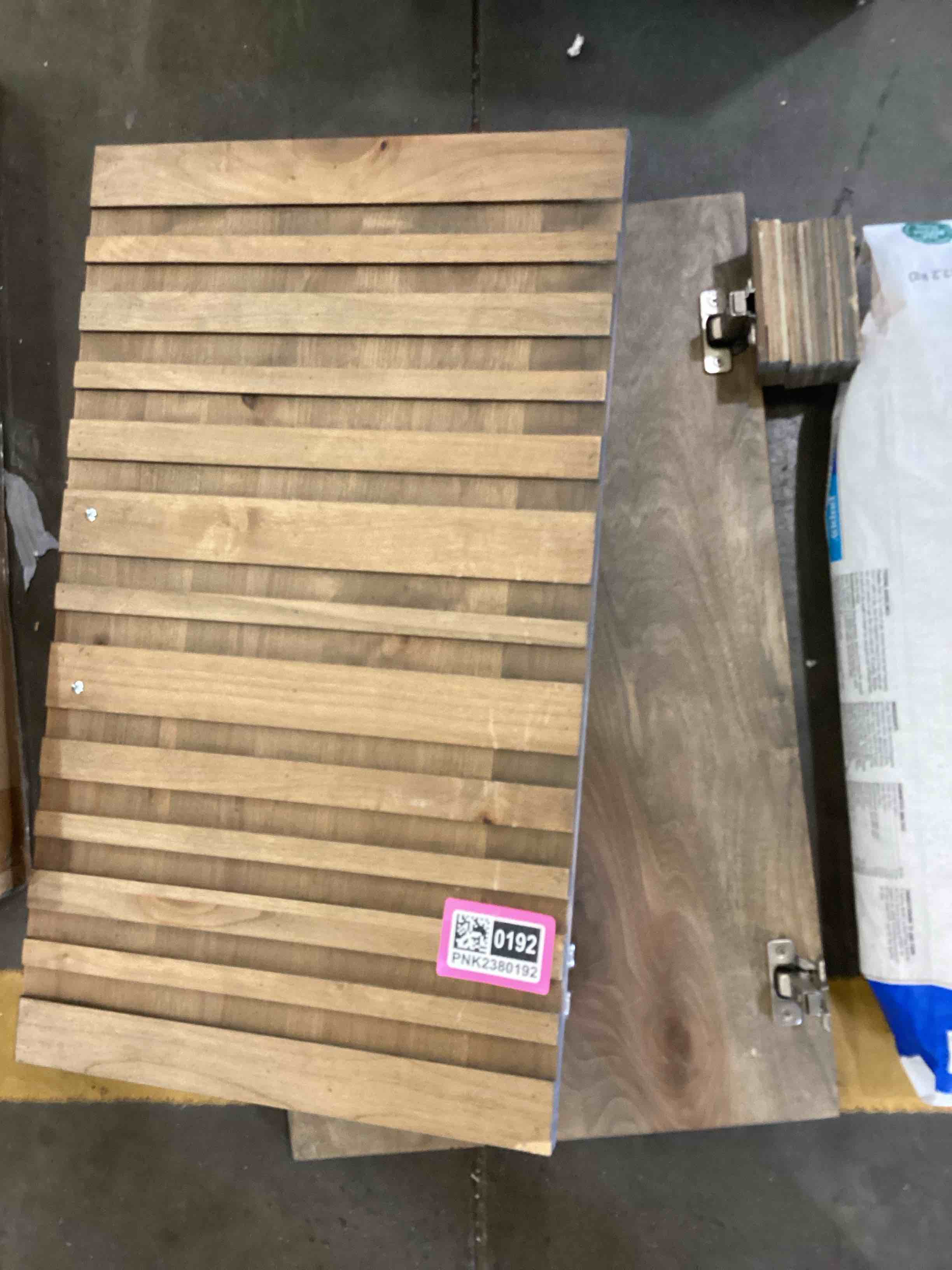 2 cabinet door pieces 