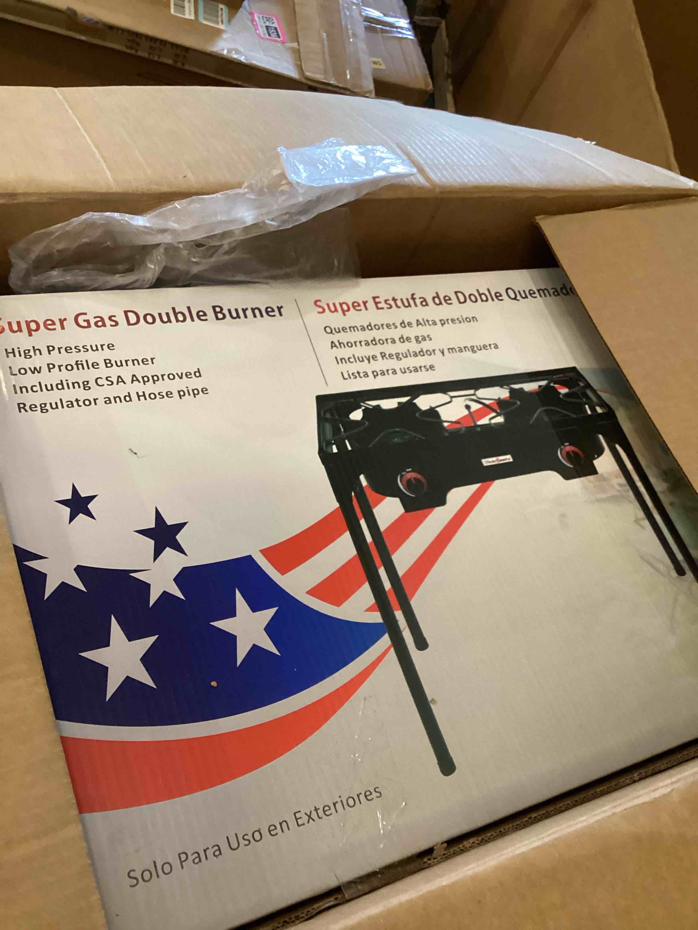 Super Gas Double Burner 