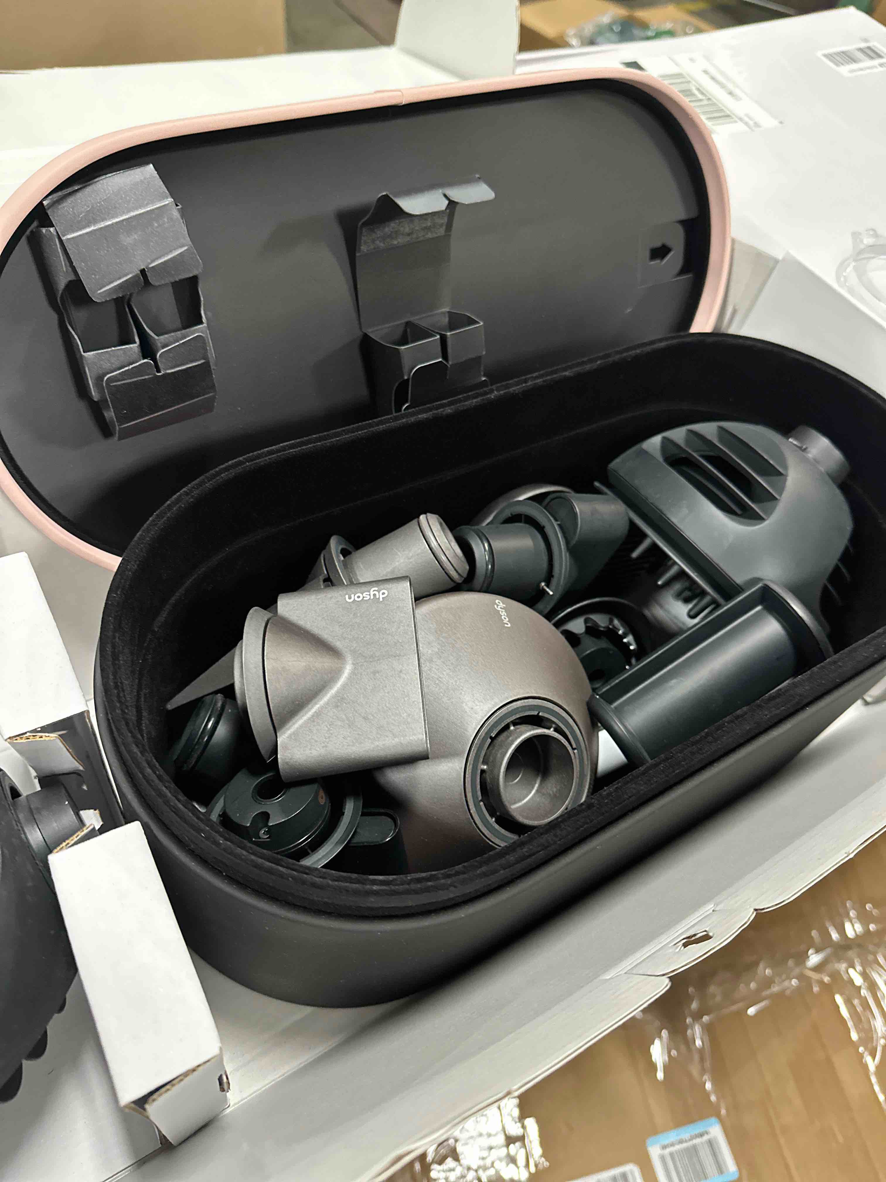 ( incomplete only attachments ) Dyson Supersonic Nural™ hair dryer