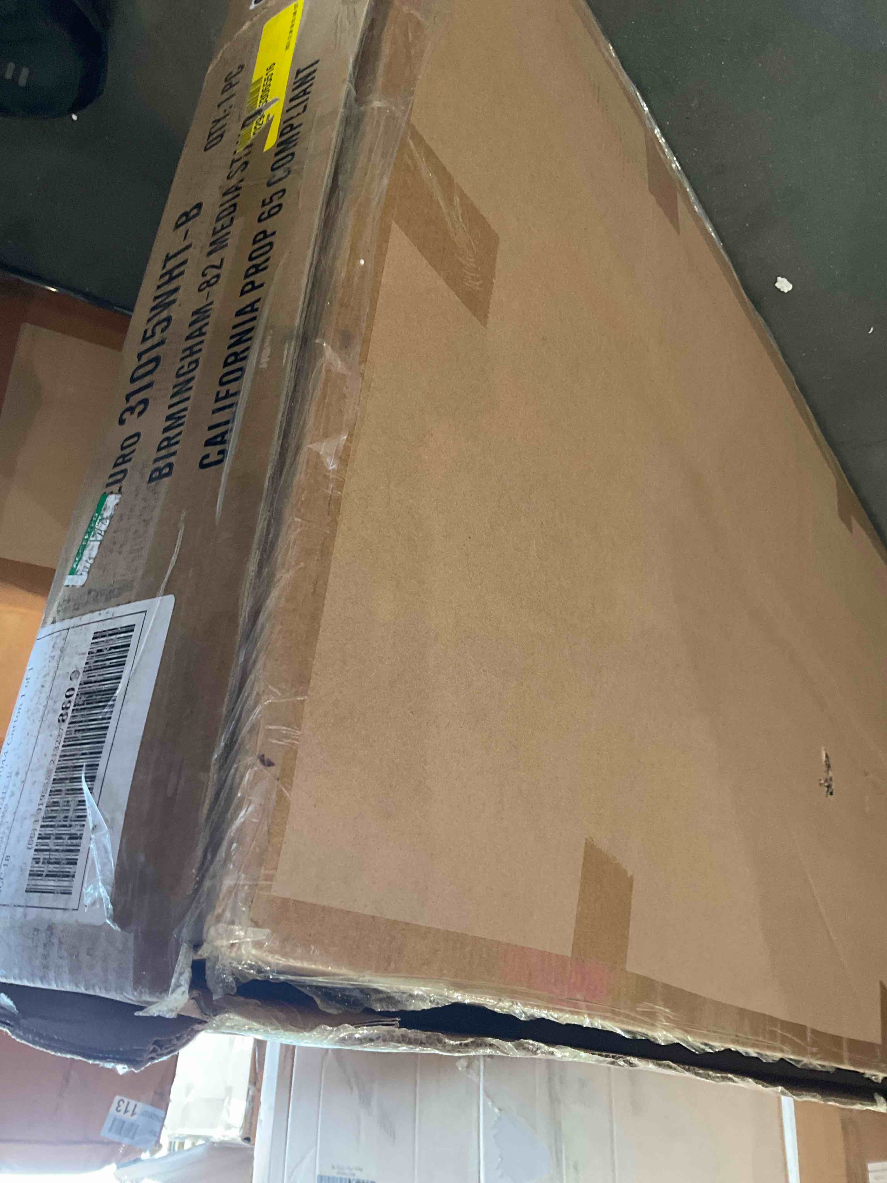 82” media stand box 2 of 2 incomplete 