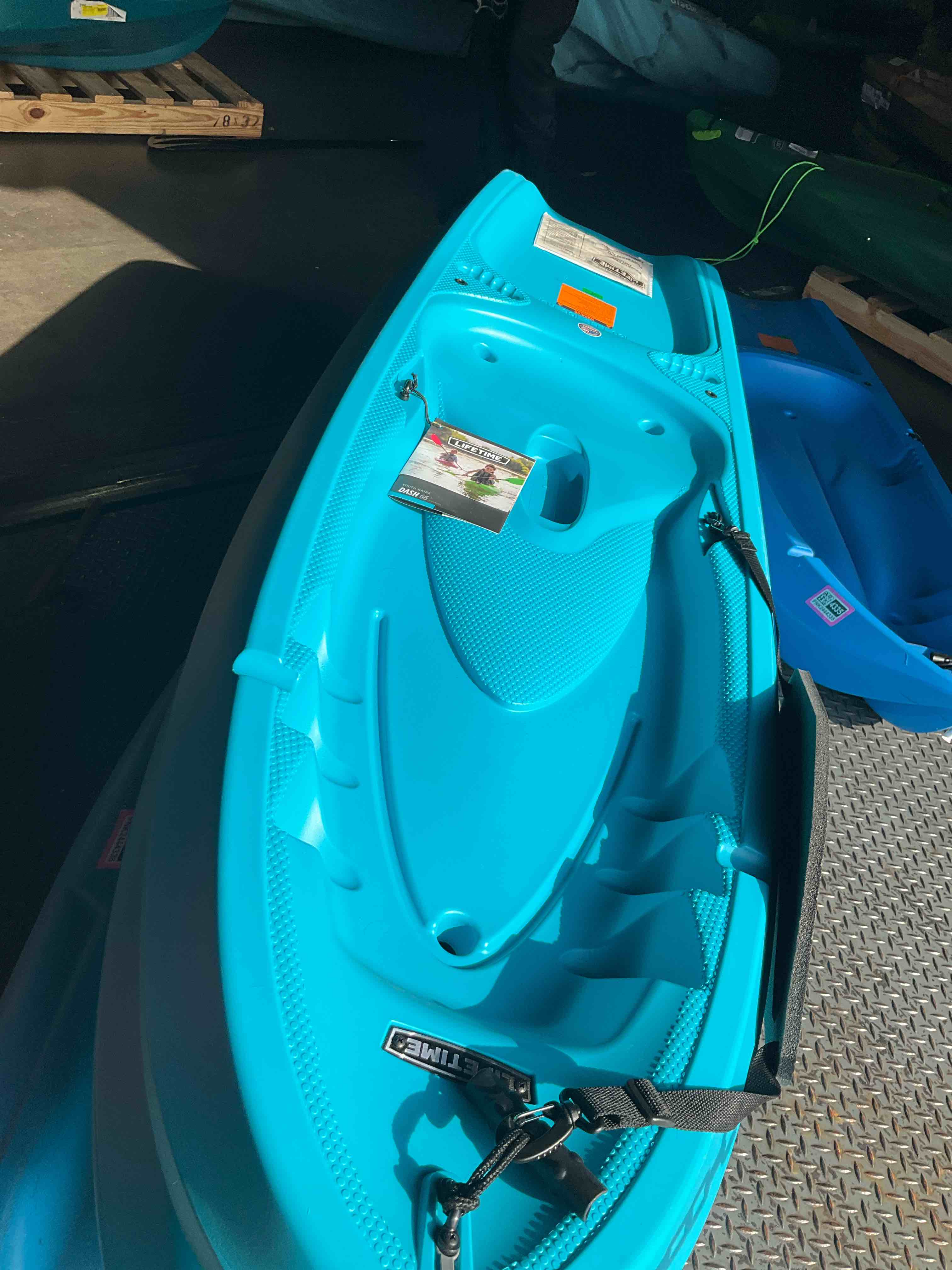blue lifetime dash kayak 