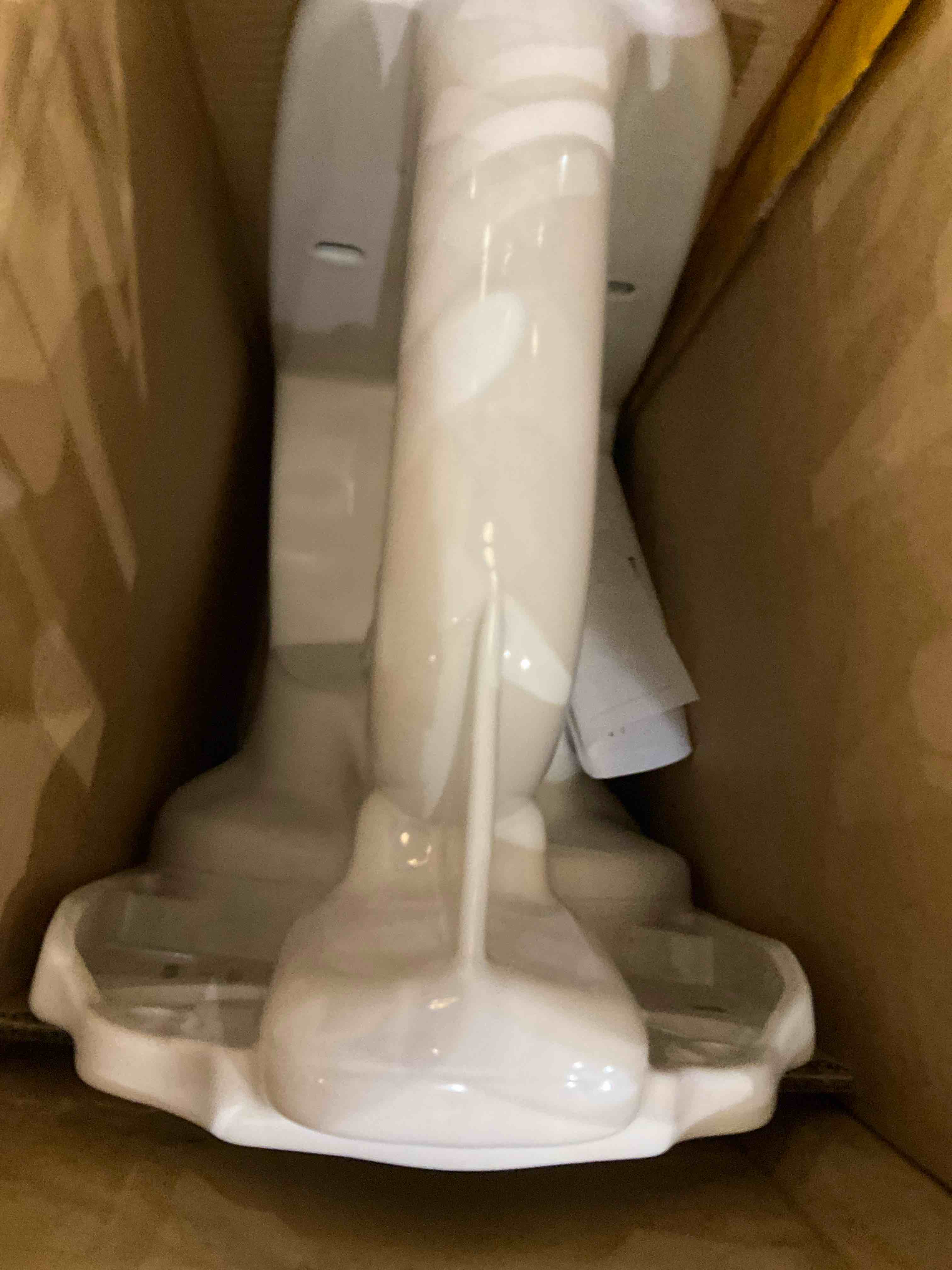 Drake 2-Piece 1.6 GPF Single Flush Elongated ADA Comfort Height Toilet w/ 10in Rough-In in Cotton White, Seat Included