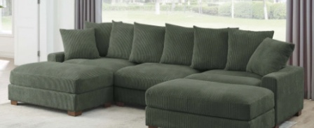 Ashira 126.5" Wide Reversible Modul
