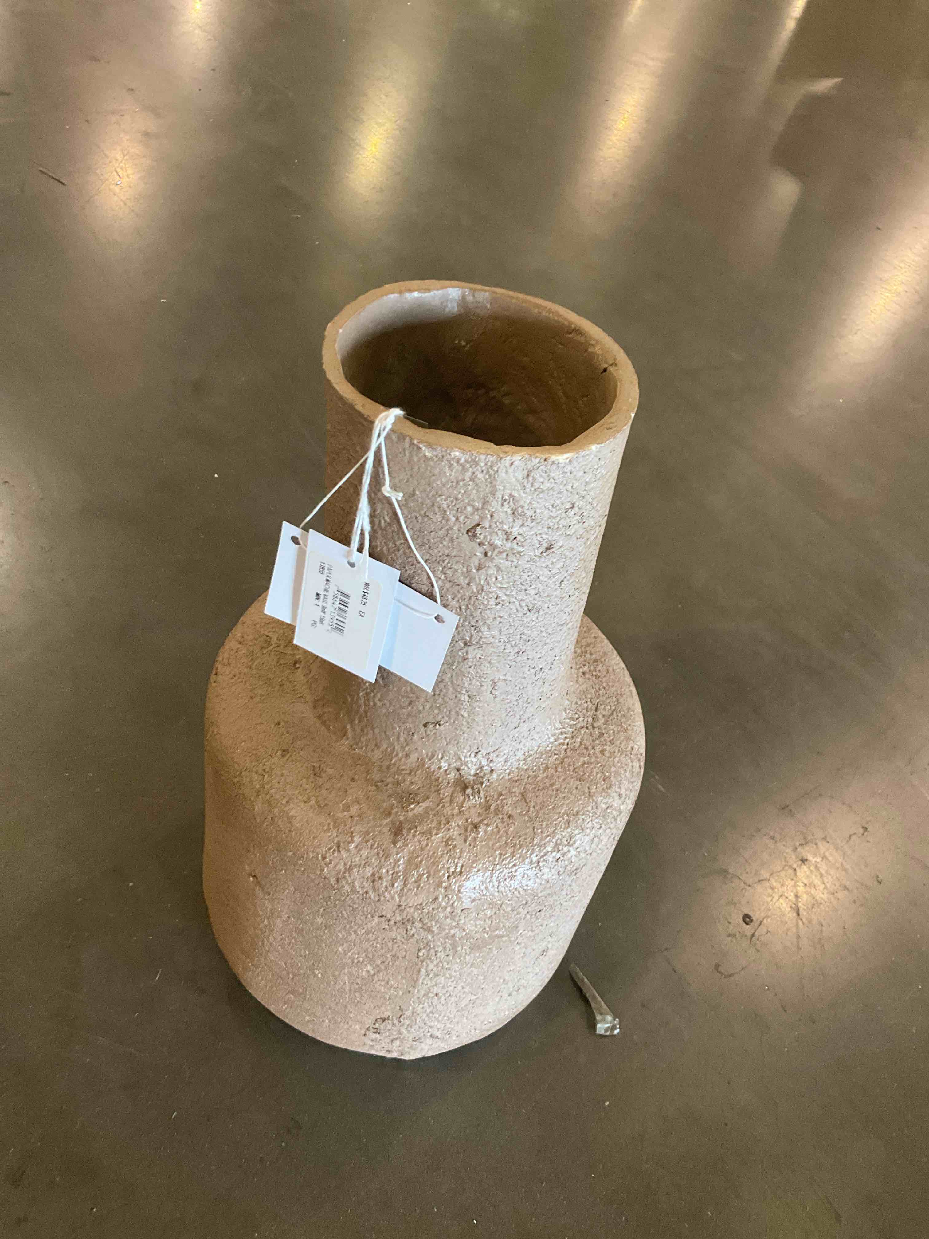  PAPER MACHIE VASE 