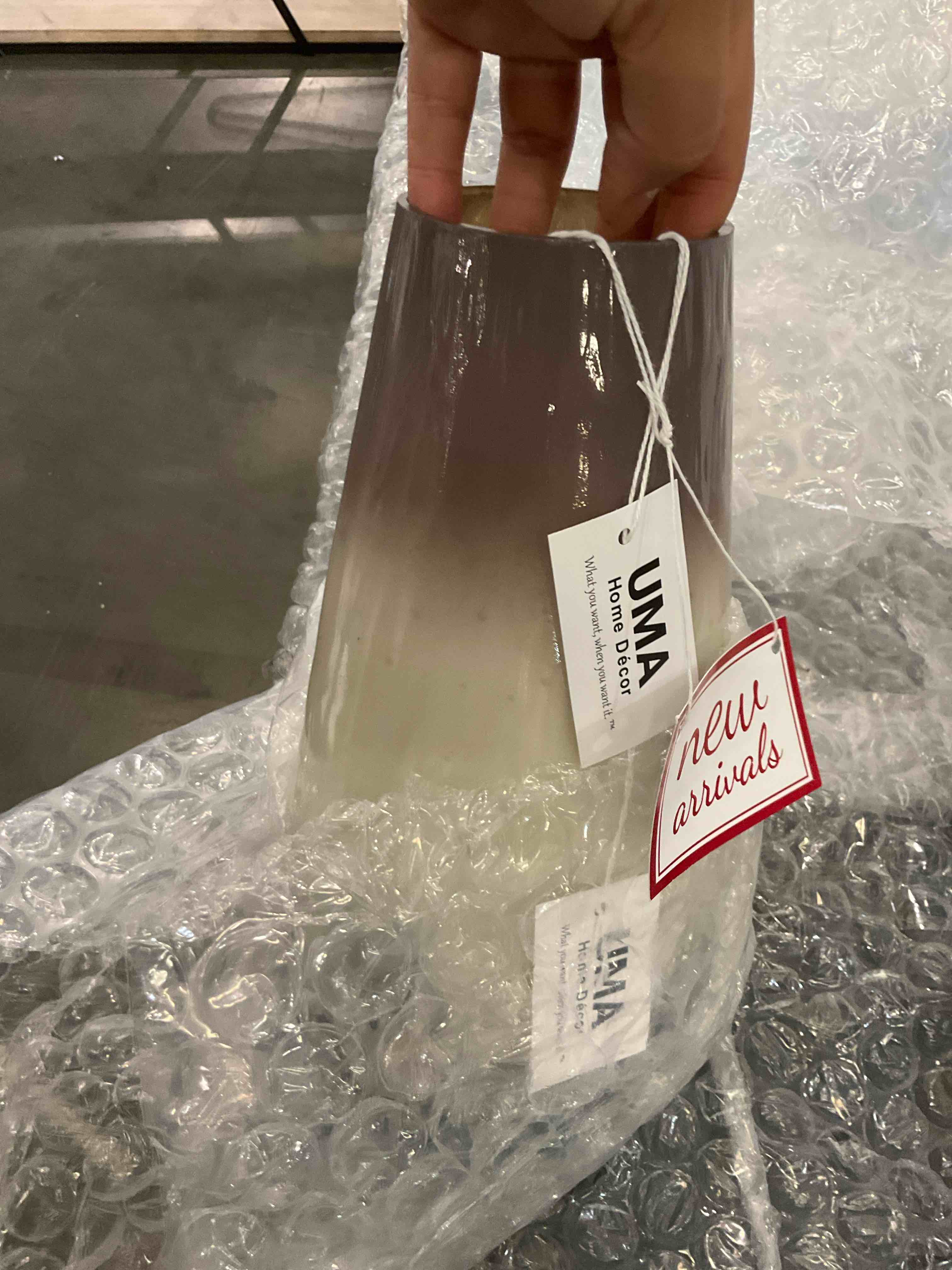 Glass vase 