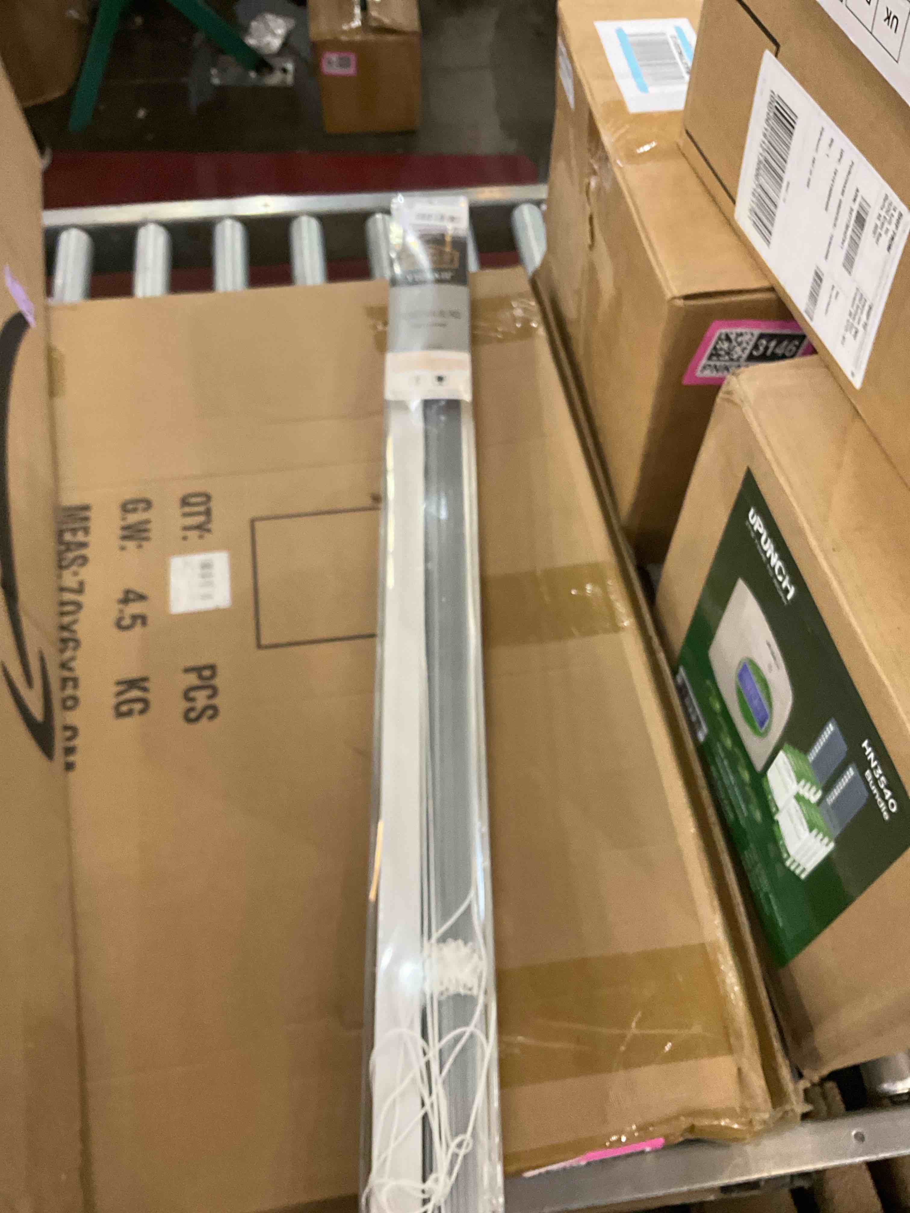YIIBAII Mini Blinds for 31" W x 64" H Windows 1" Aluminum Horizontal Venetian Blinds Darkening with Rope and Pole can Mounted Inside or Outside