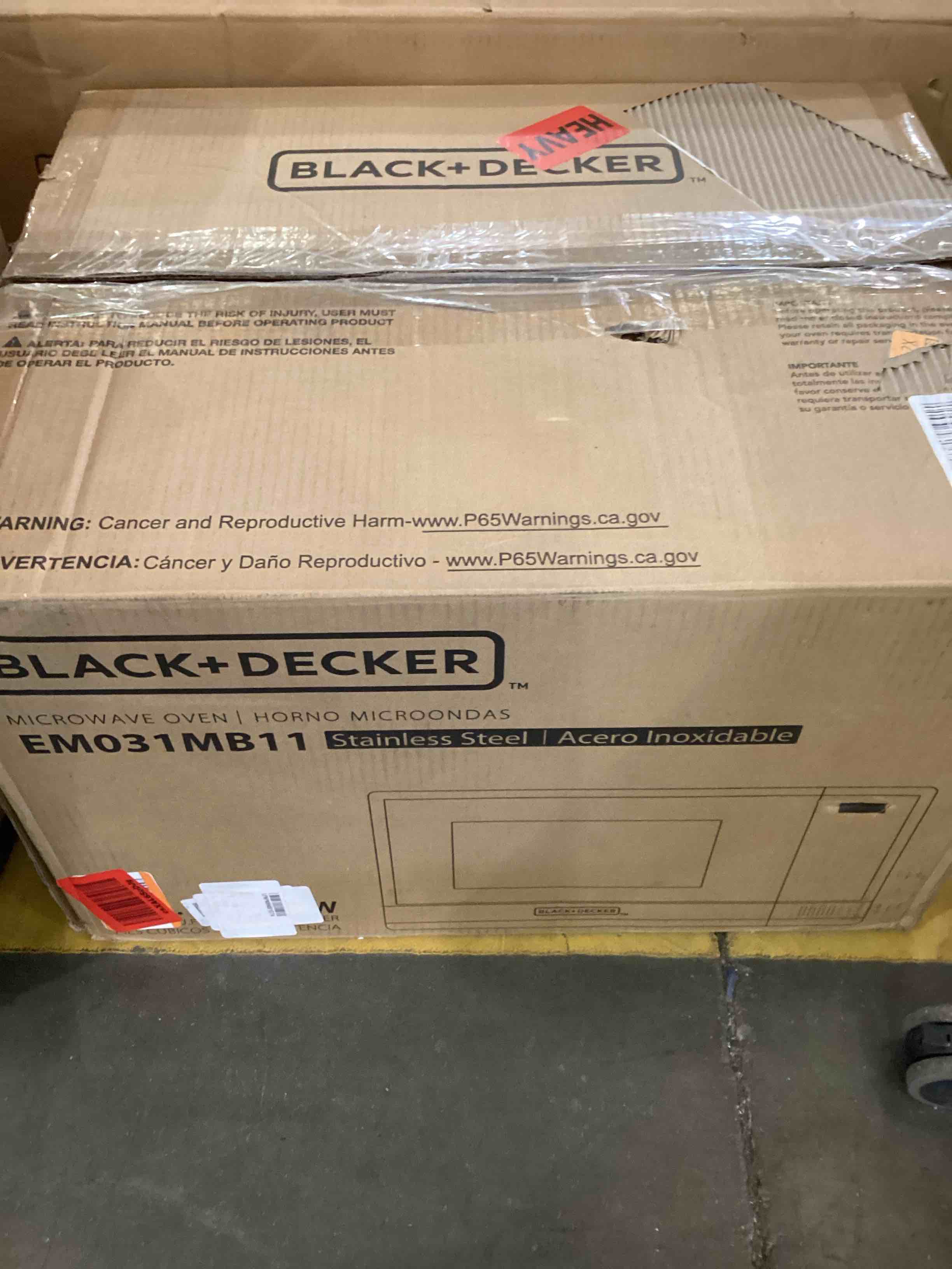 black+decker microwave oven