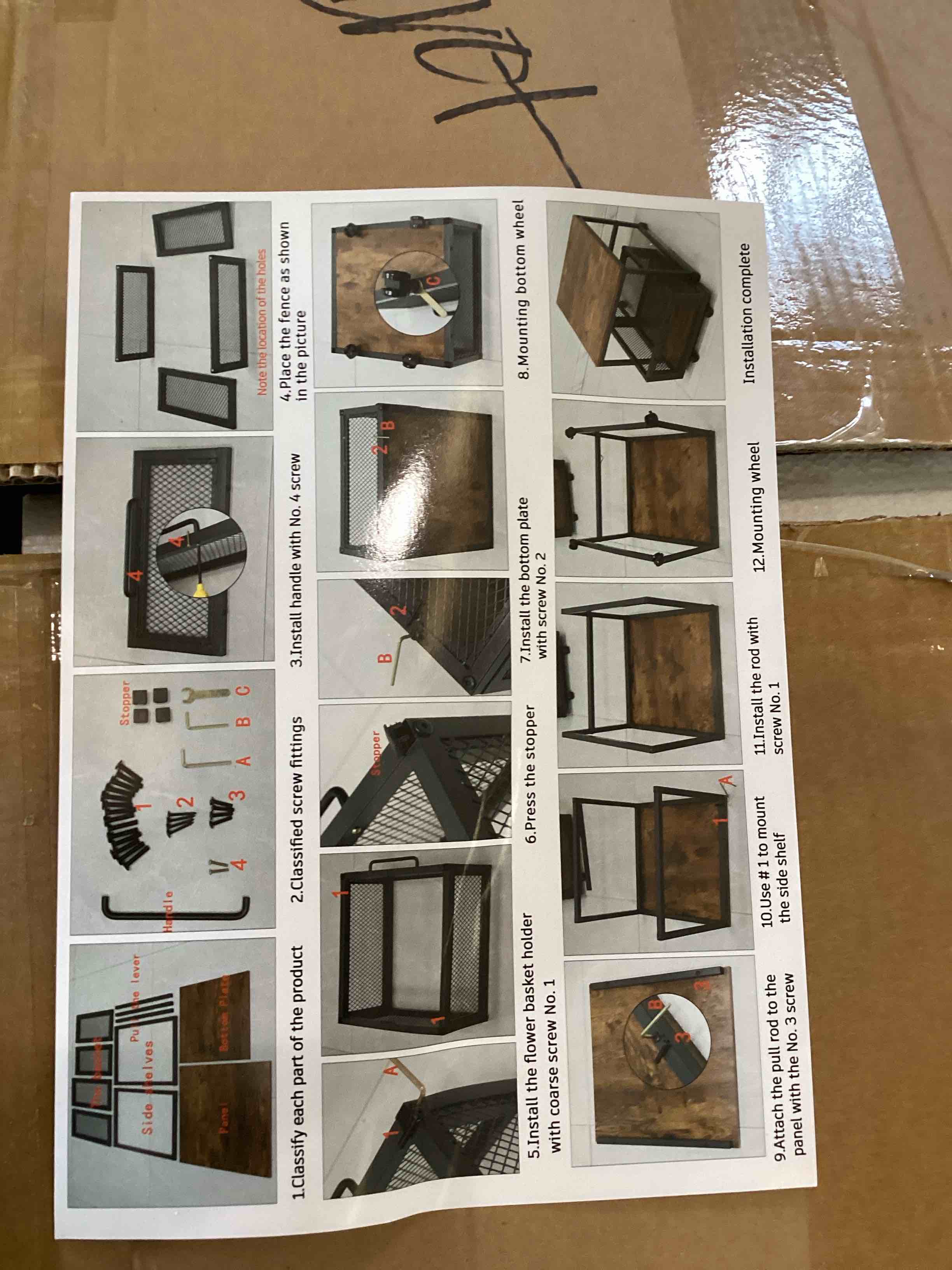 fridge stand with storage 