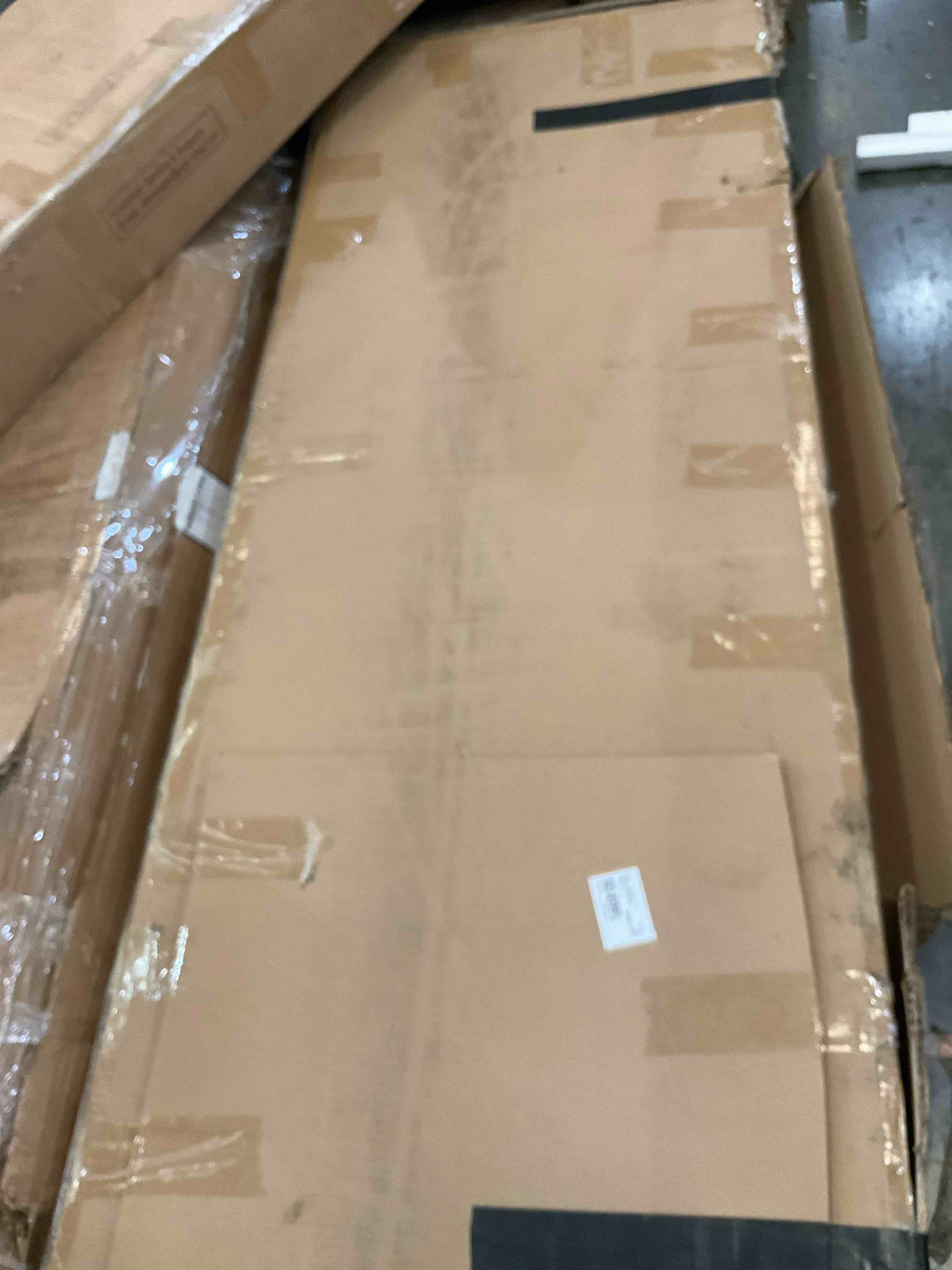 upholstered bed frame with thick fabric