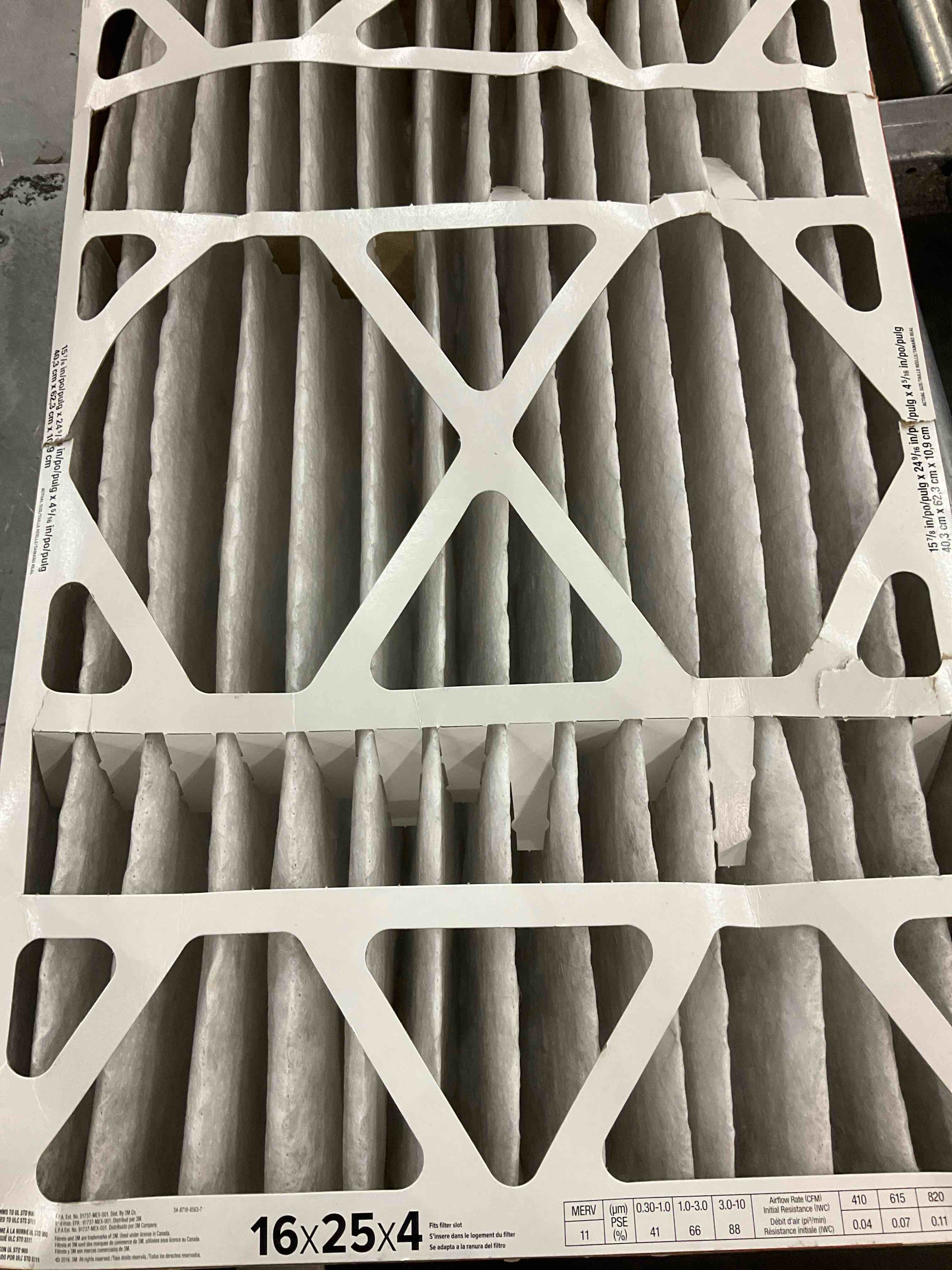 16 x 25 x 4 Filter