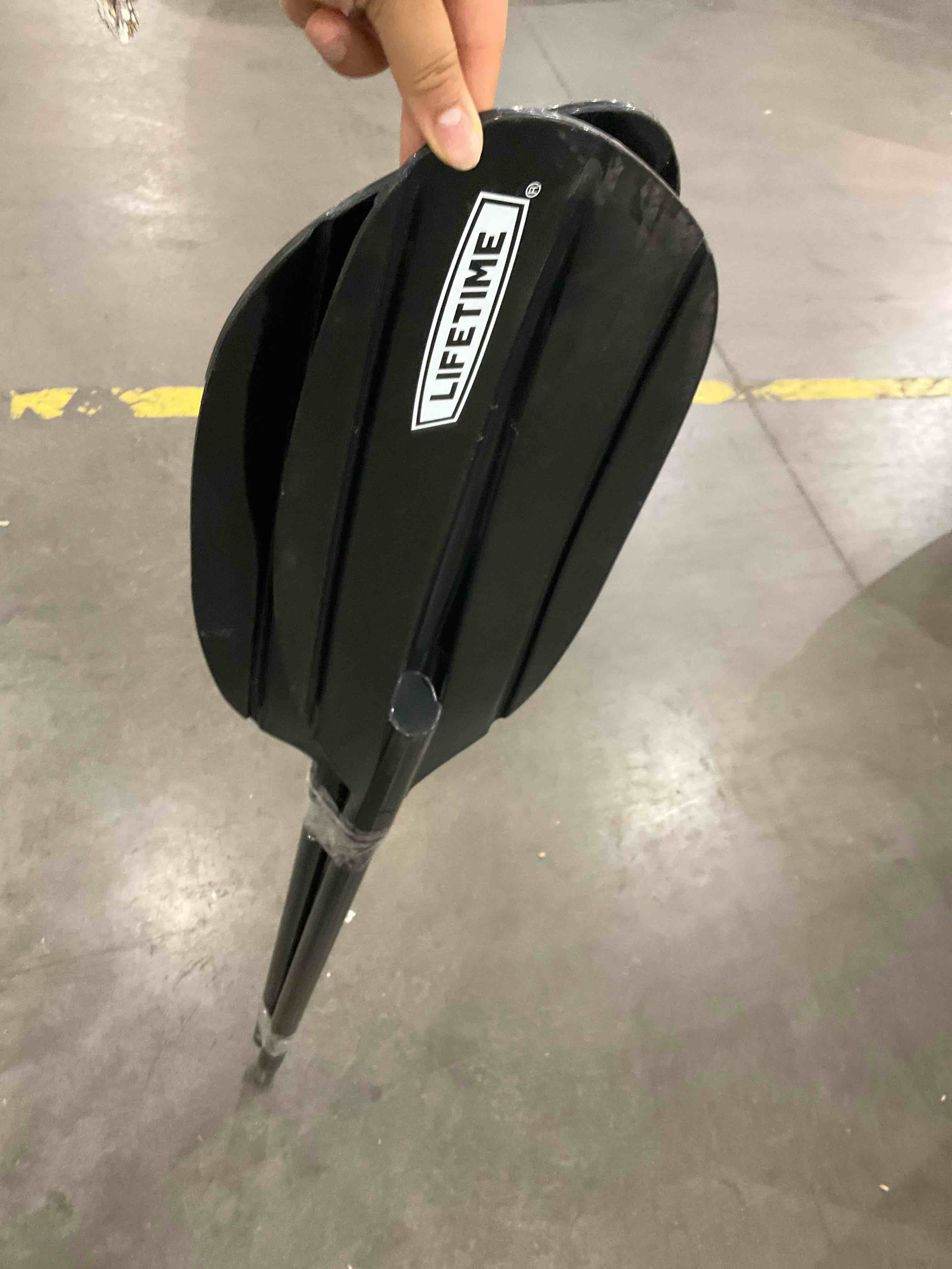 Black Lifetime paddle 