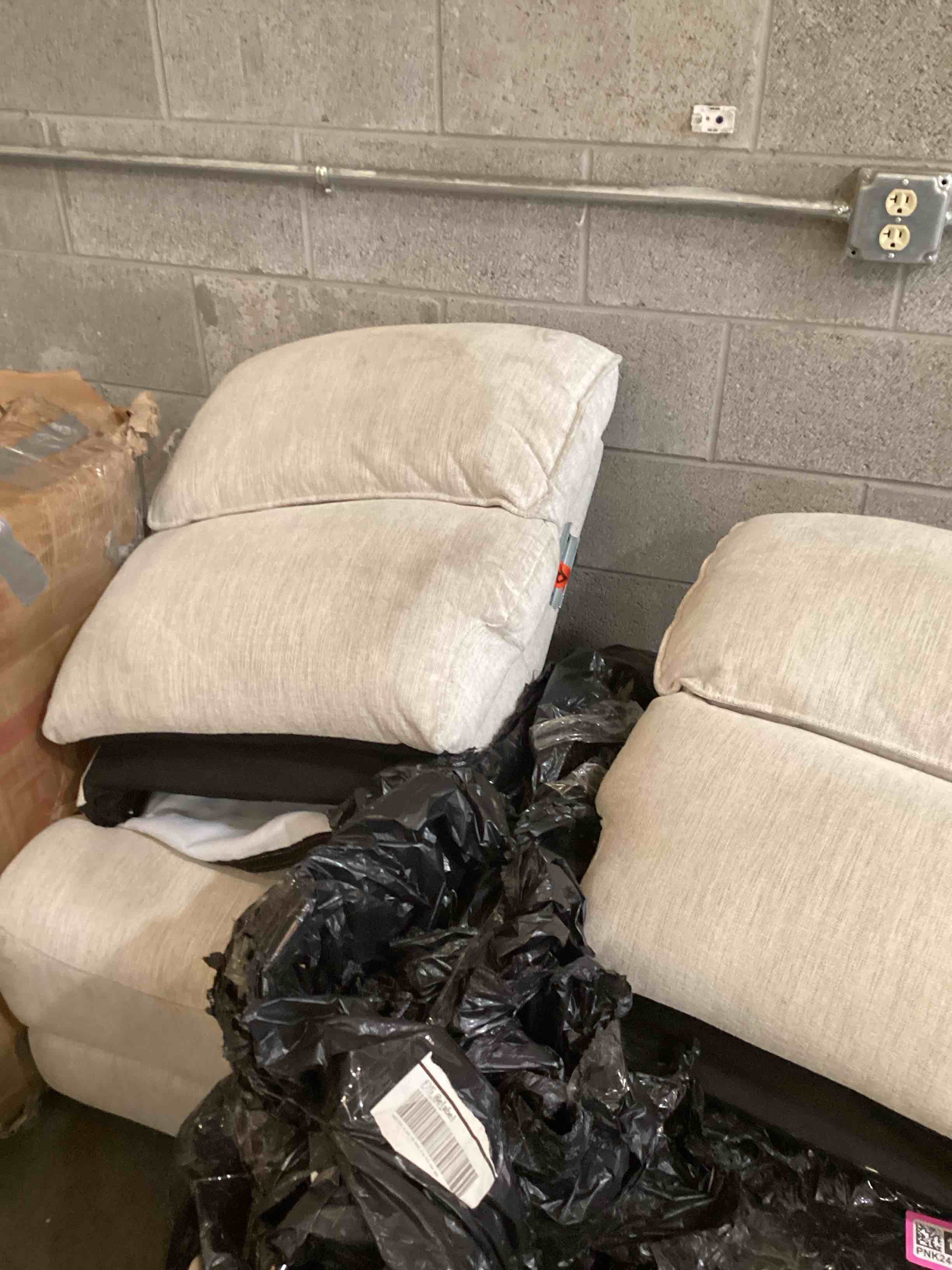 incomplete sectional sofa