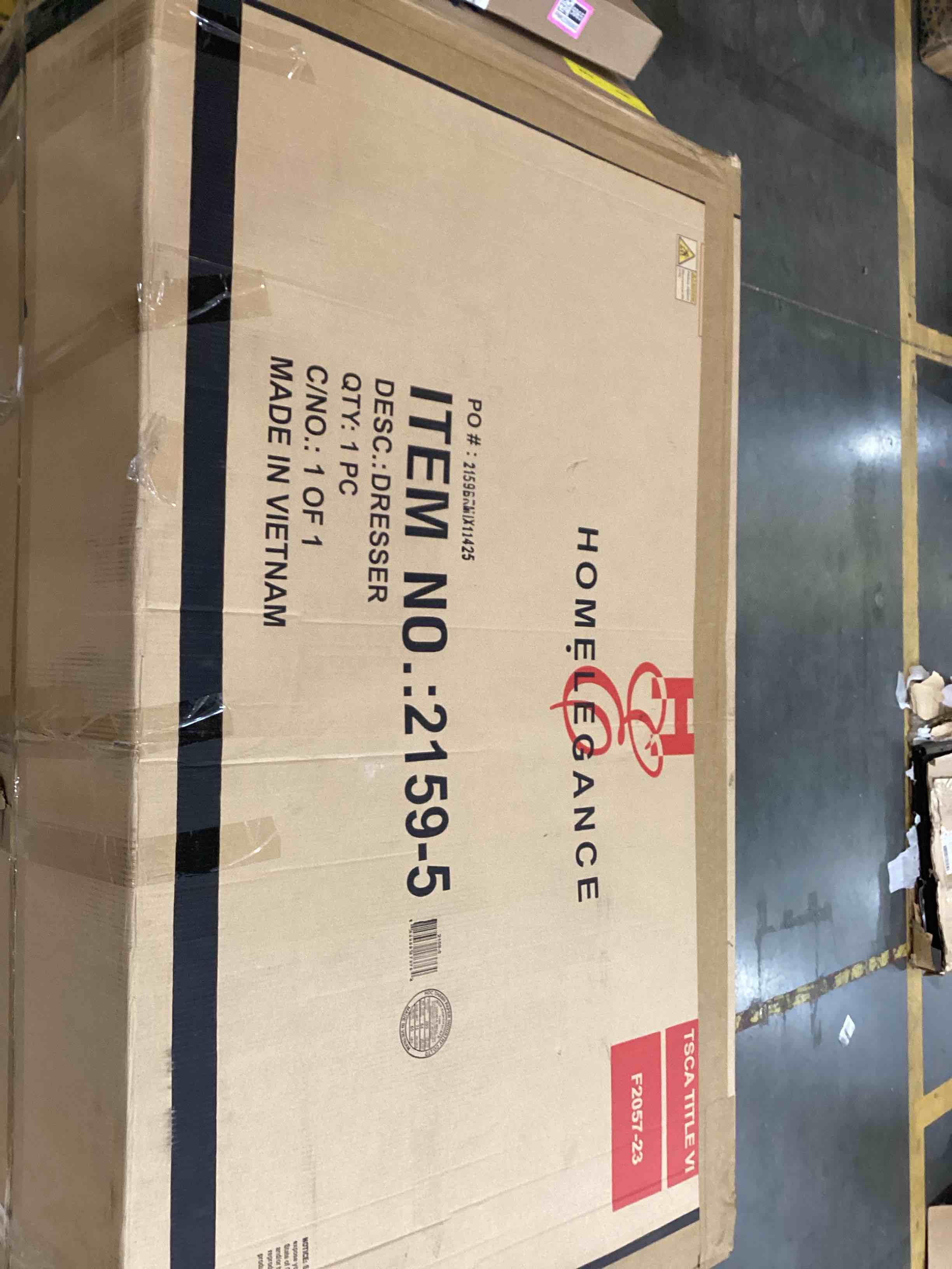Cordle 7 Drawer 66" W Dresser