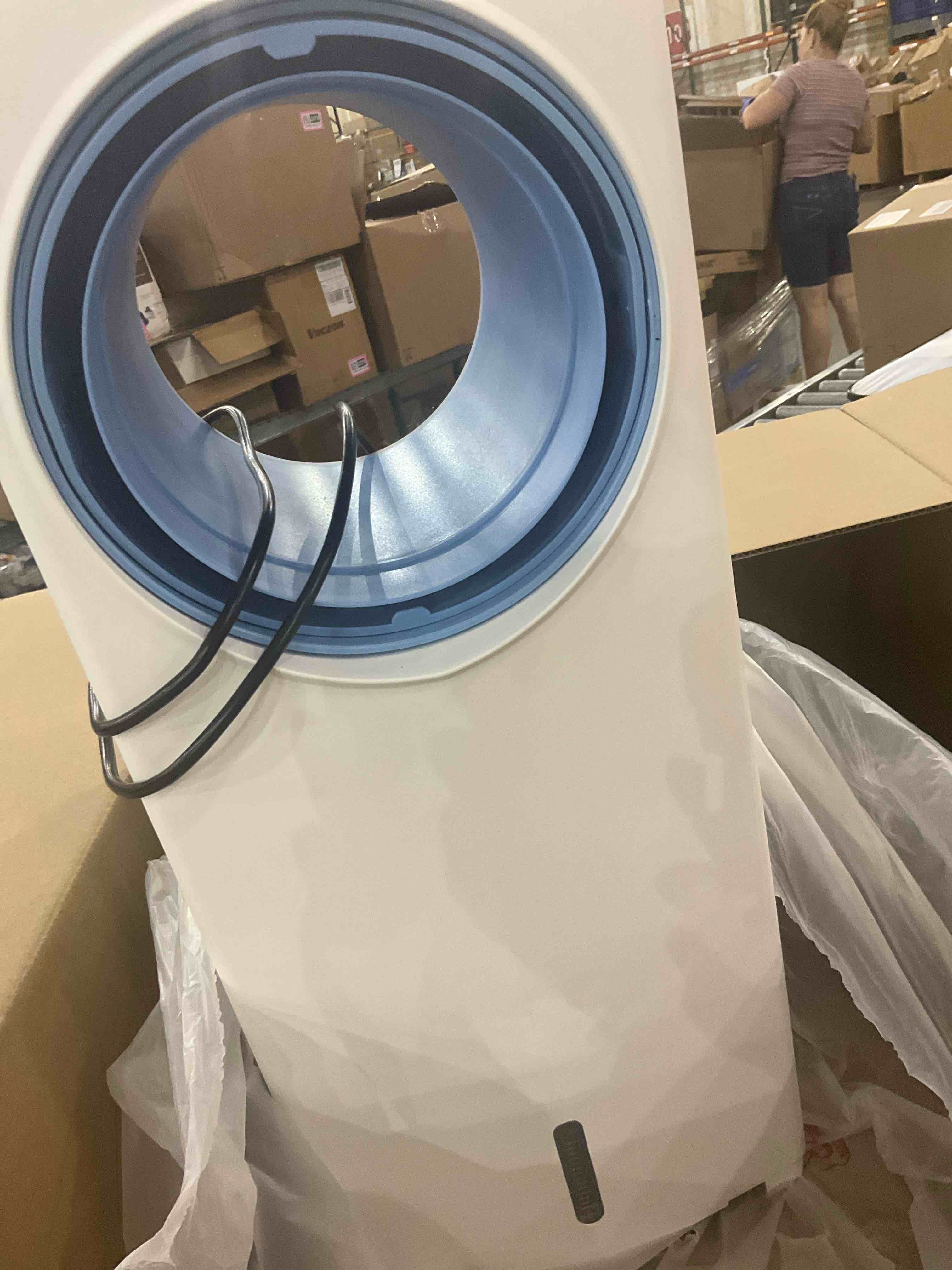 Condition photo showing Good Condition for Windowless Portable Air Conditioner, Small Evaporative Air Cooler for Room No Window, 3-Speed Settings, 4 Modes, 7H Timer, Remote Control, 4 Ice Packs, Quiet AC Unit for Bedroom, Snow