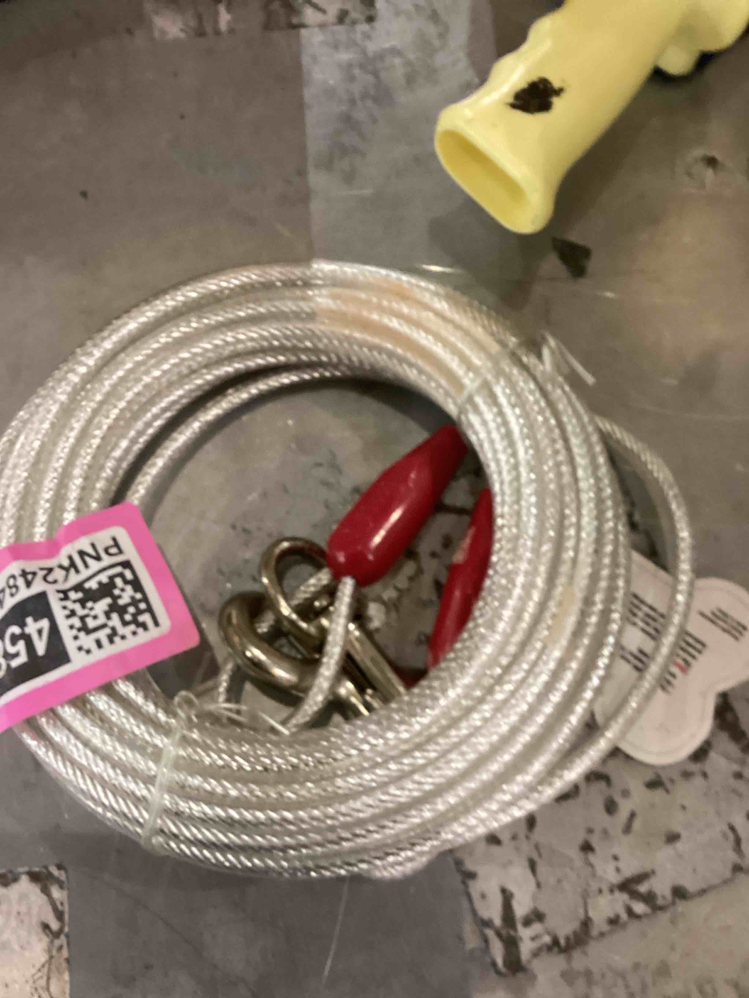 dog tie out cable