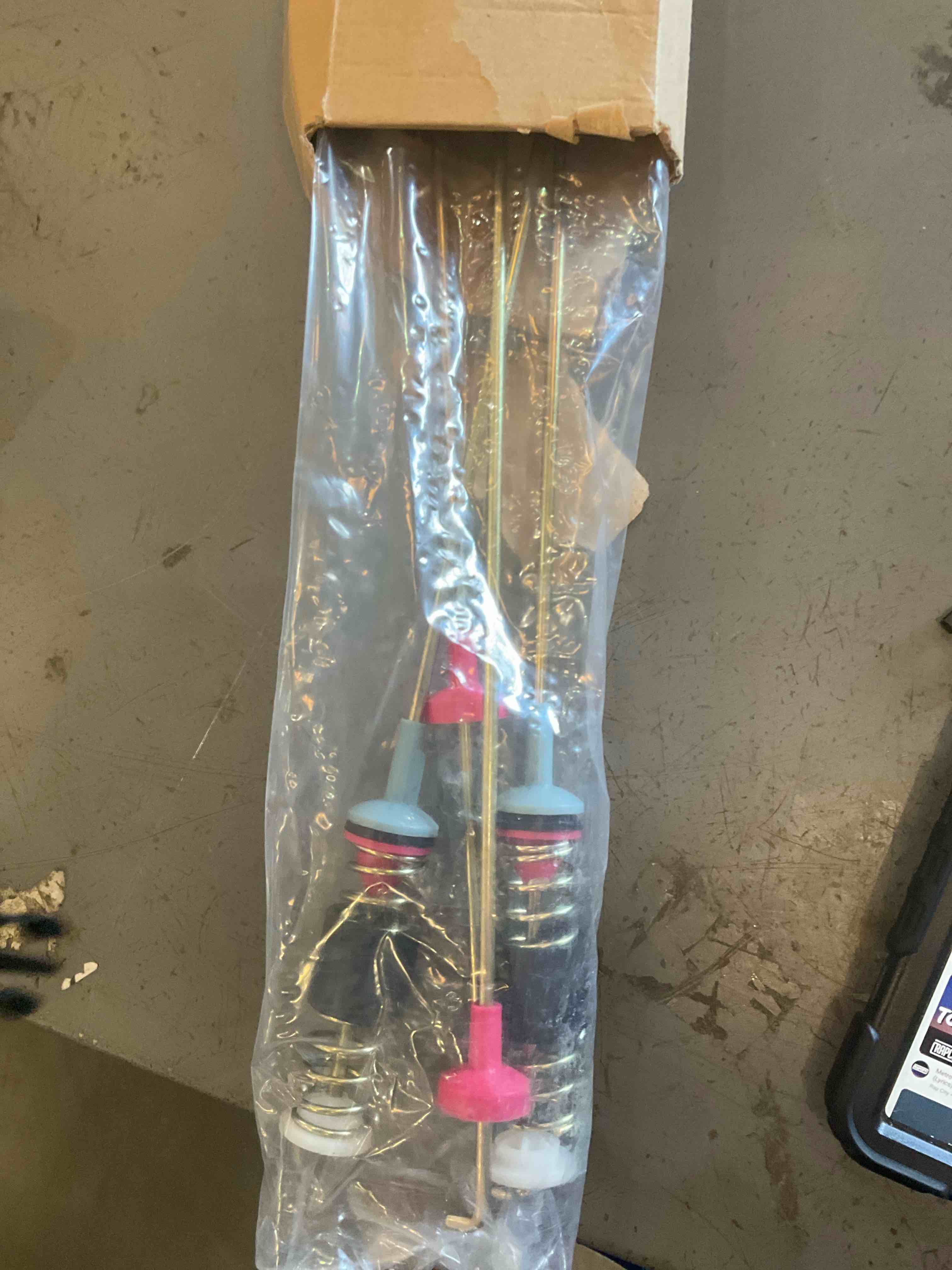 washer suspension rod 