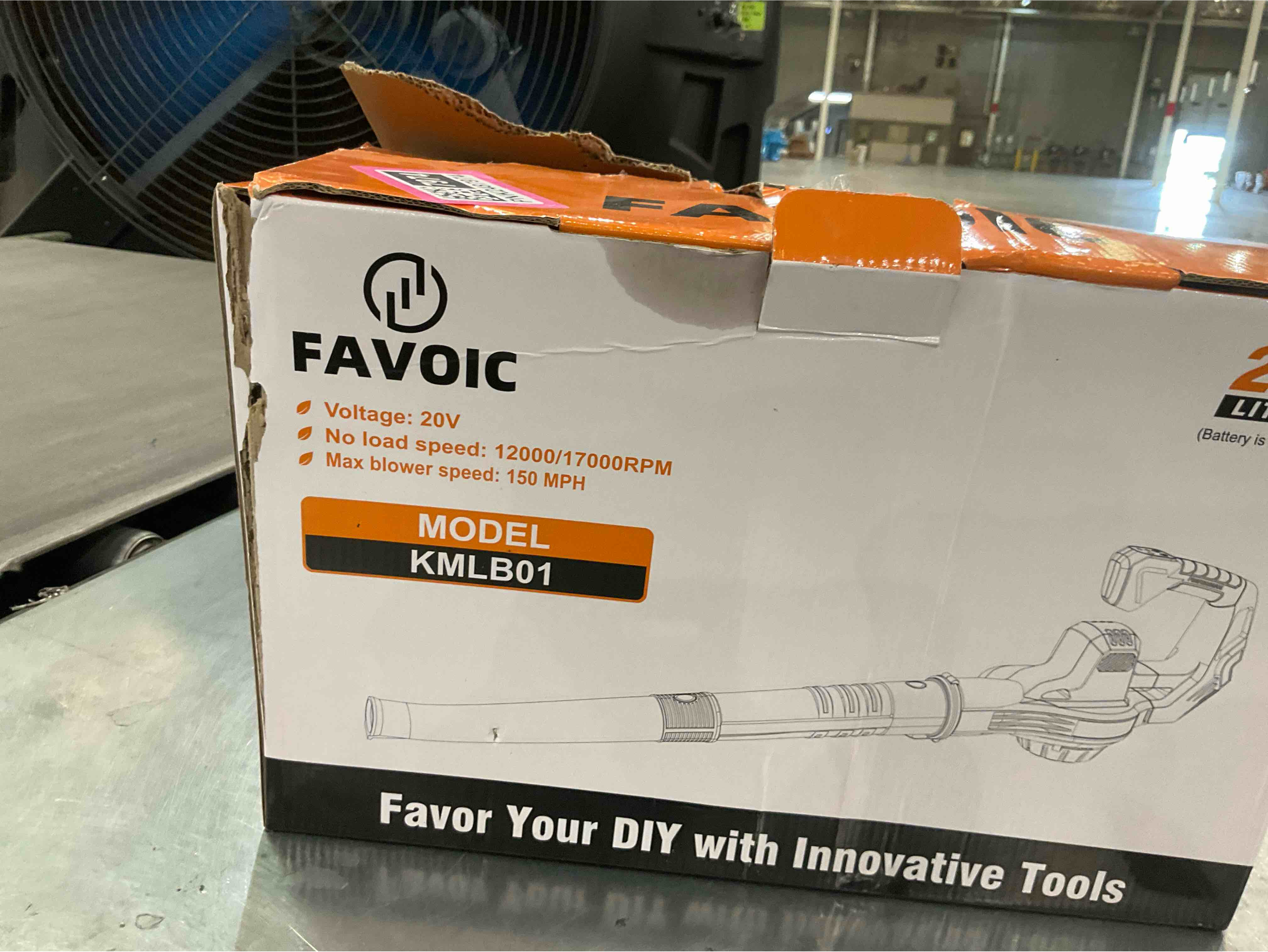 Cordless Leaf Blower for Battery is VOT Incluced) 