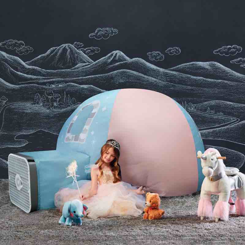 fao schwarz inflatable dome princess toy tent