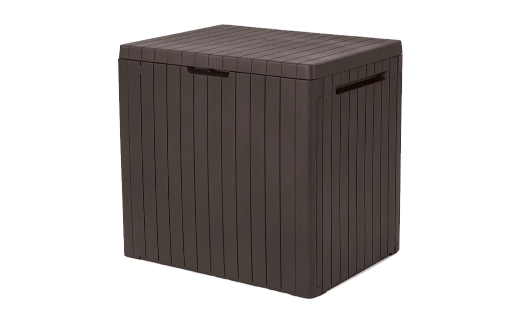 City Box 30 Gallon Deck Box - Brown