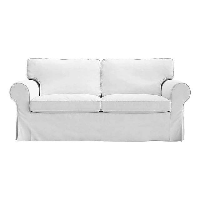 2 Seat Sofa Cover or 2 Seat Sofa Bed Cover with Cushion Covers and Backrest Covers For Ektorp Couch Slipcover Washable Furniture Protector LITB PRIME cover Ektcover #9751209