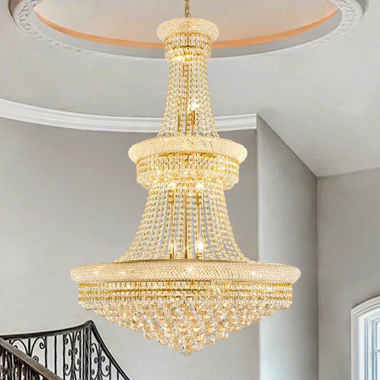 19 - Light Dimmable Empire Chandelier 3942549415