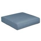 Sunbrella Outdoor Ottoman Cushion Fabric: Spectrum Denim SunbrellaÂ® Plainweave