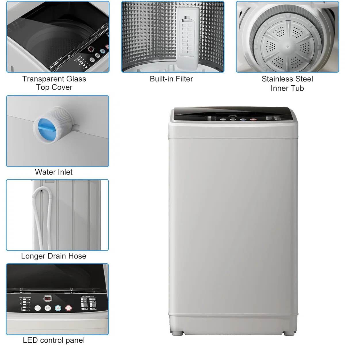 High Efficiency Portable Washer