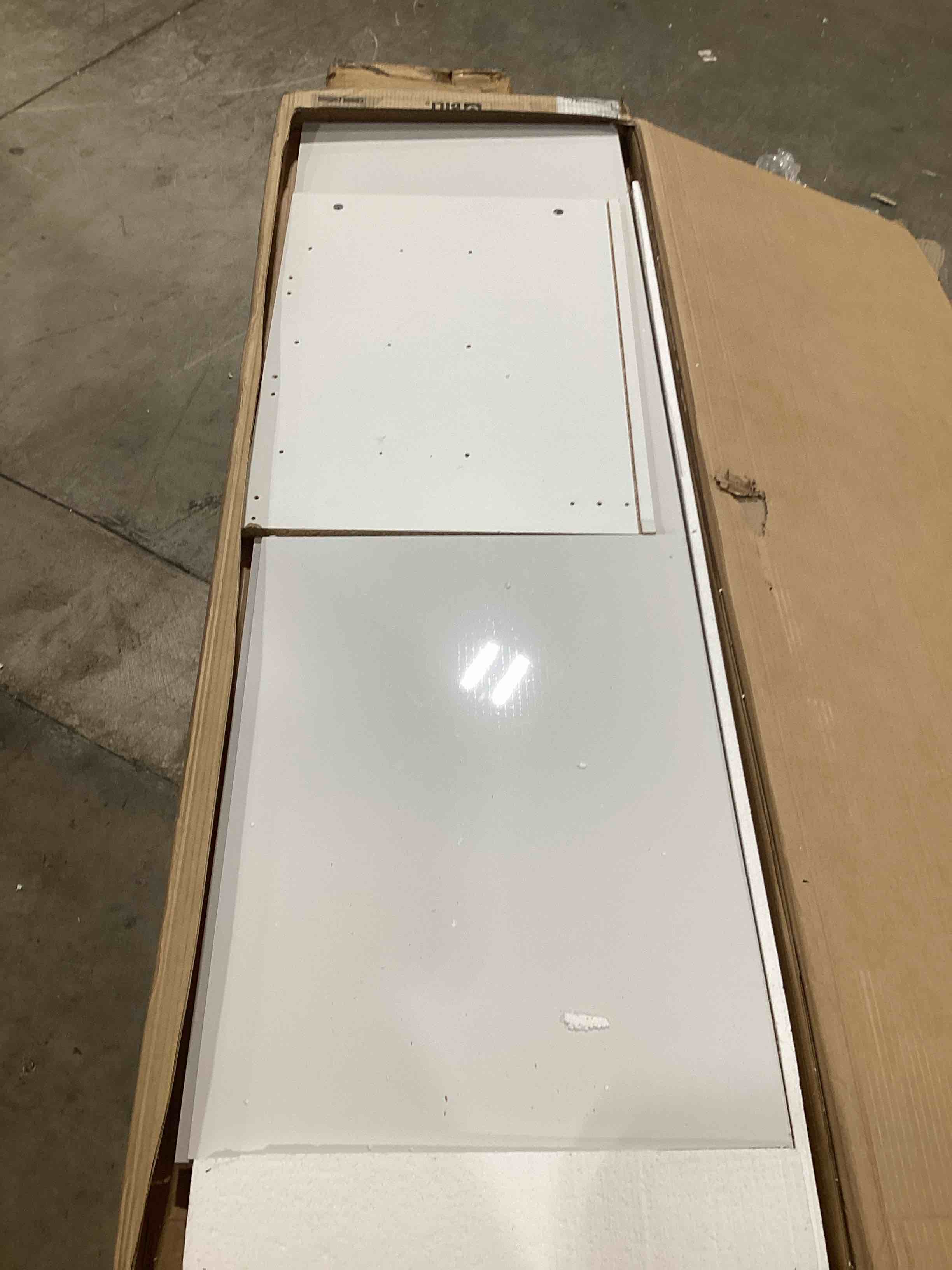 Dou Dresser Drawer Box 1/2-Divider, Side Profiles, Drawer: Sides-Back, Hardware, Assembly Instructions