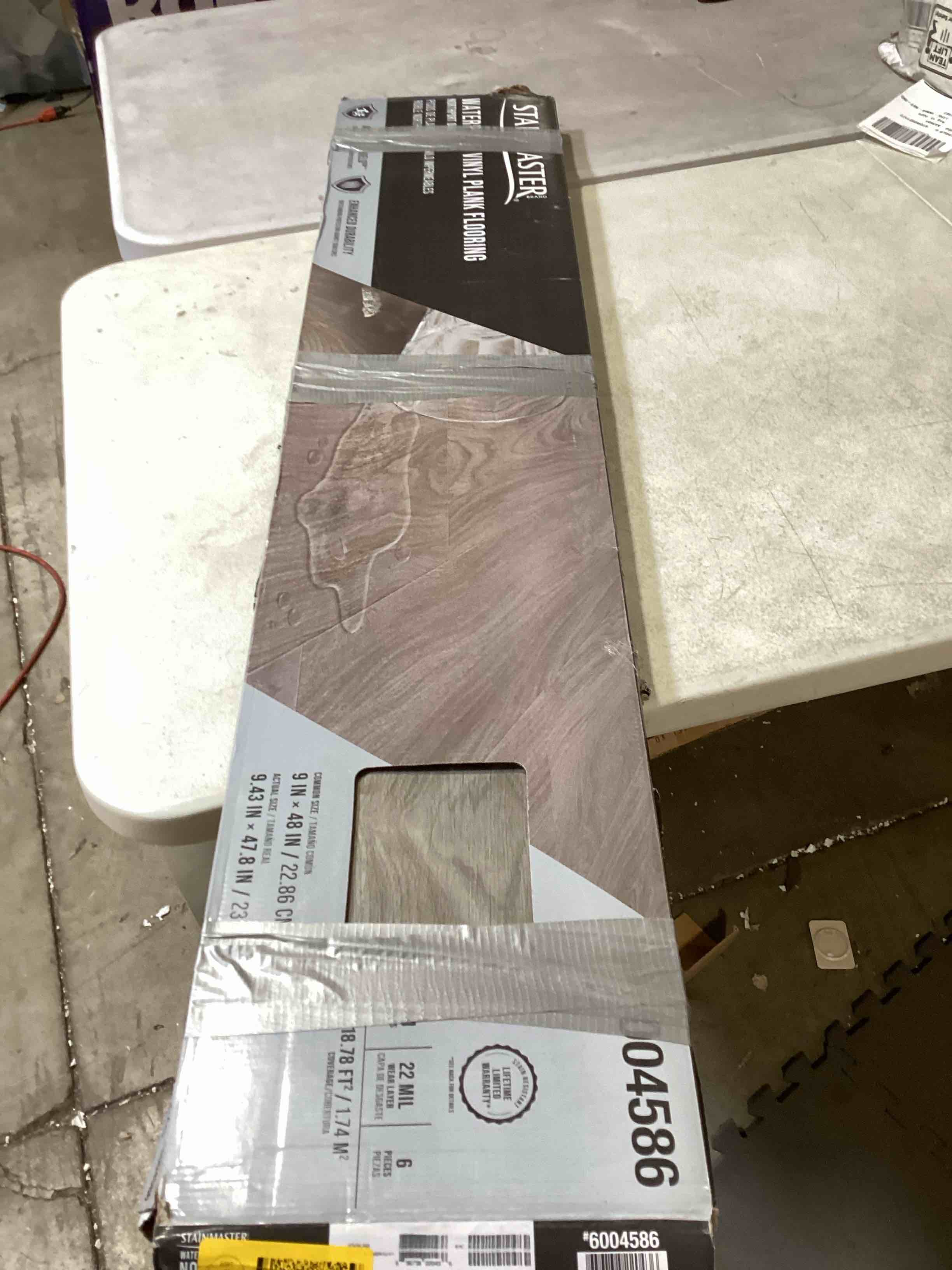 stainmaker water proof plank flooring north port oak 9x48 6 pieces