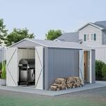 garden shed 8x12ft with side door 