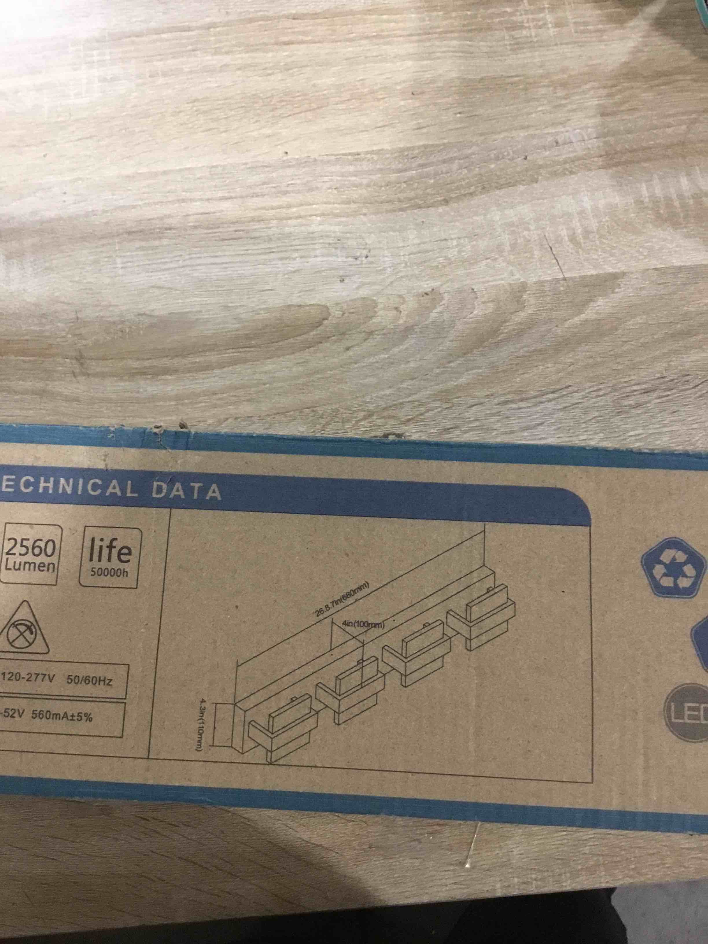 SOLFART 4 Lights Chrome Bathroom Light Fixtures Modern LED Bathroom Light Vanity Lights Over Mirror 27 inch White Light Dimmable not tested