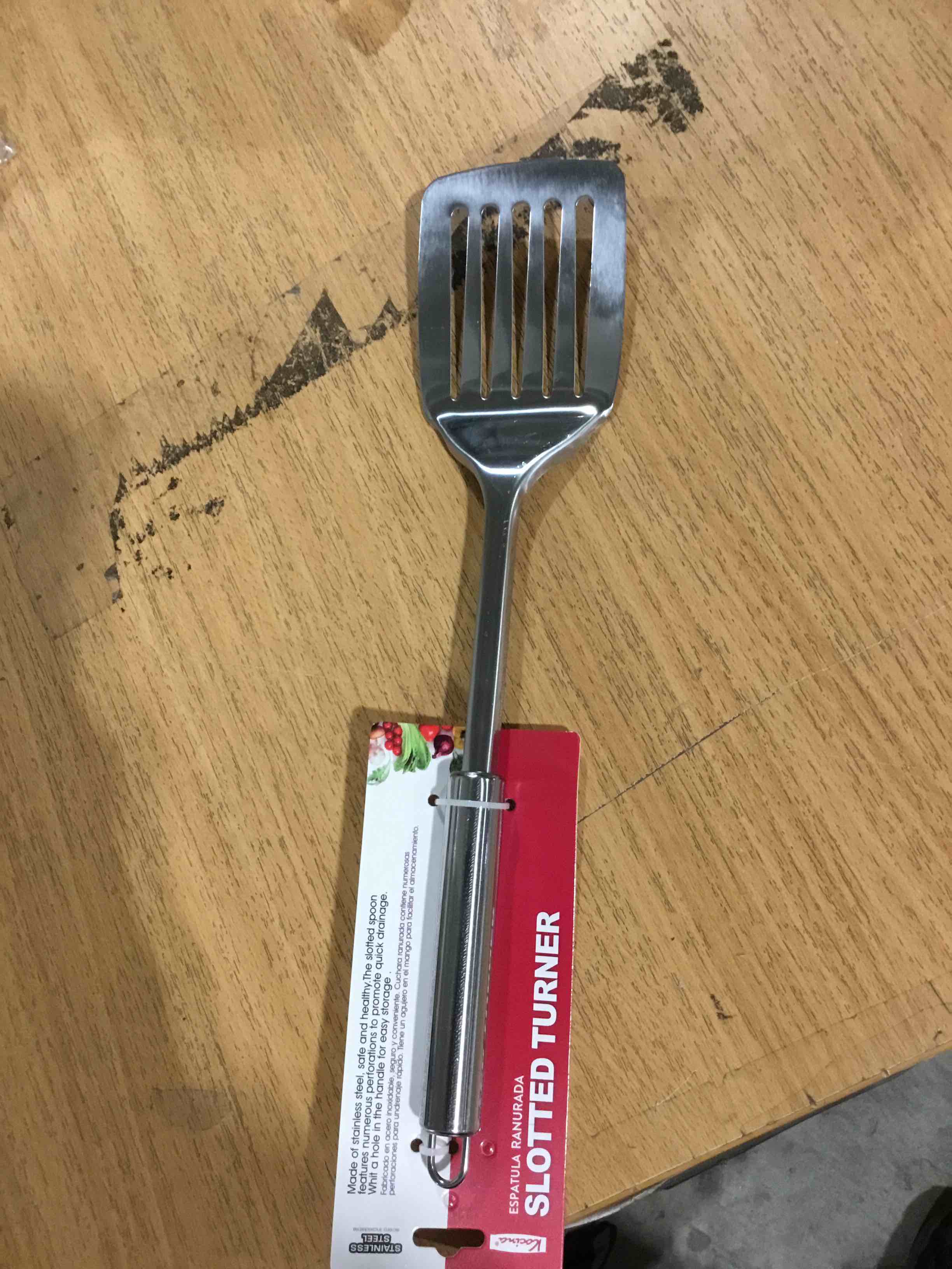 kocina Stainless steel slotted turner