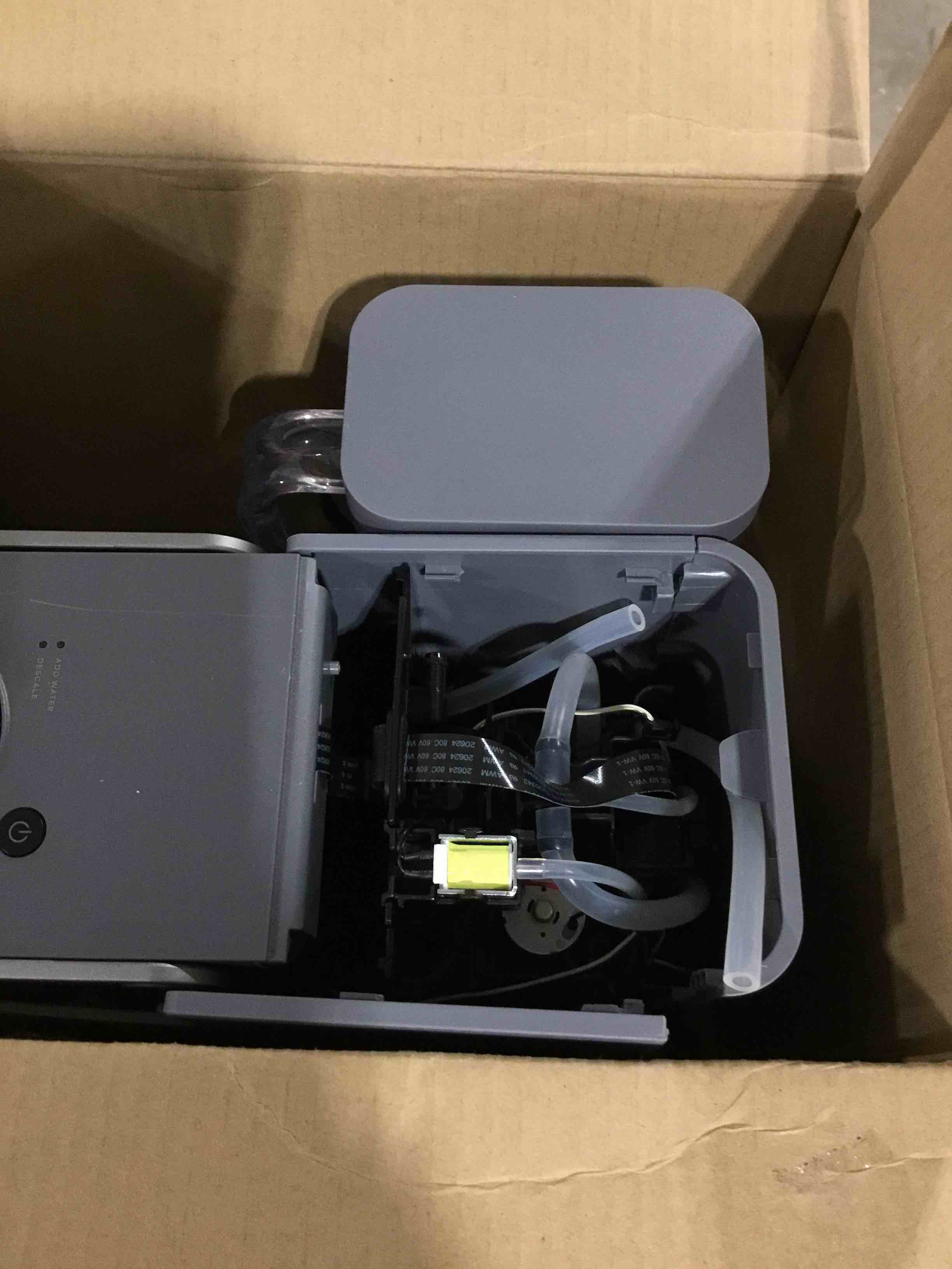 incomplete Keurig K-Supreme Single Serve K-Cup Pod Coffee Maker, MultiStream Technology, 4 Brew Sizes, 66oz Dual-Position Removable Reservoir, Gray Gray Coffee Maker not tested 