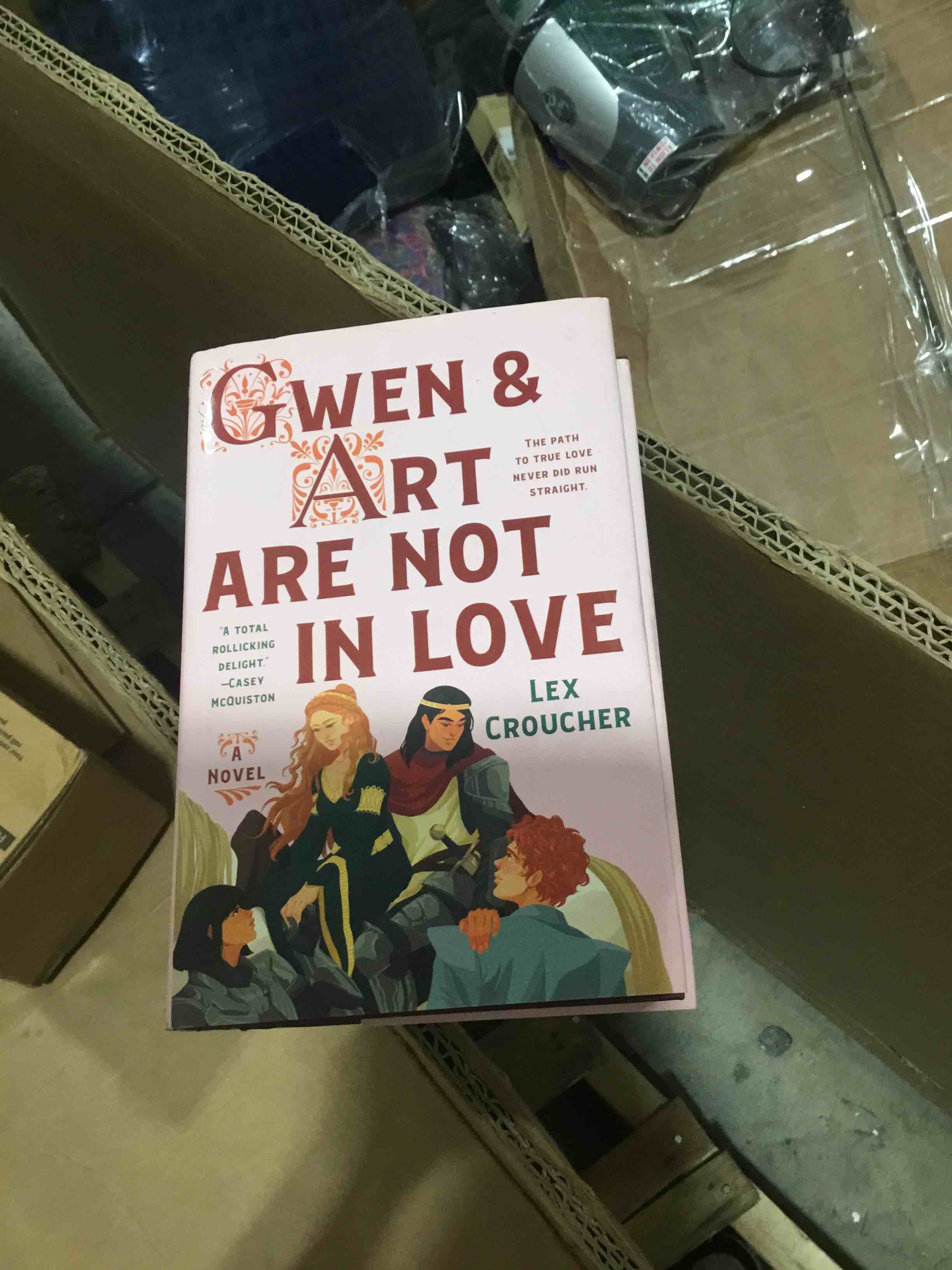 Condition photo showing As Is for Gwen & Art Are Not in Love: A Novel