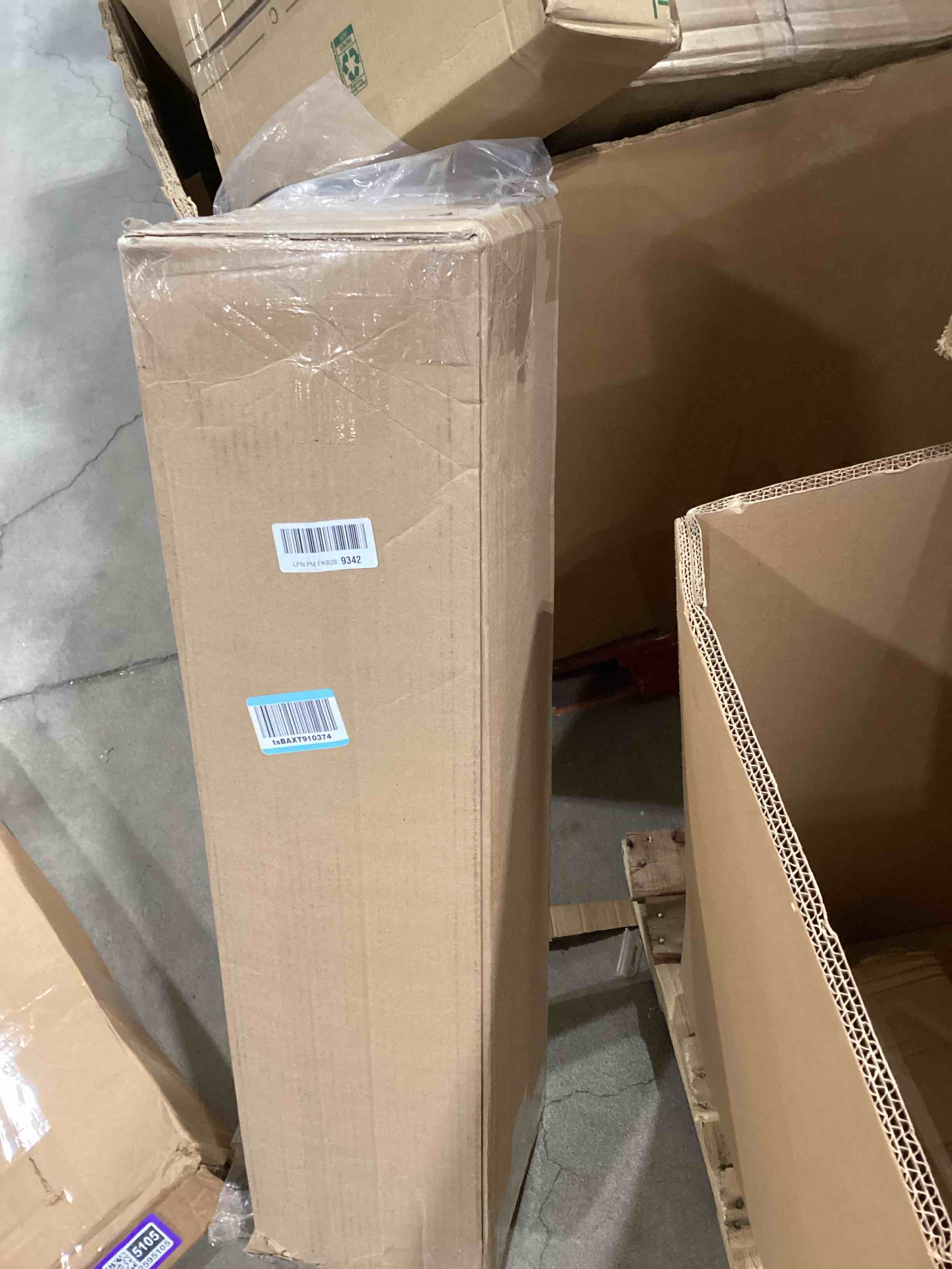 Zebra Blinds for Windows (36" W x 72" H, Light Brown) Zebra Roller Window Shades, Corded Dual Layer 