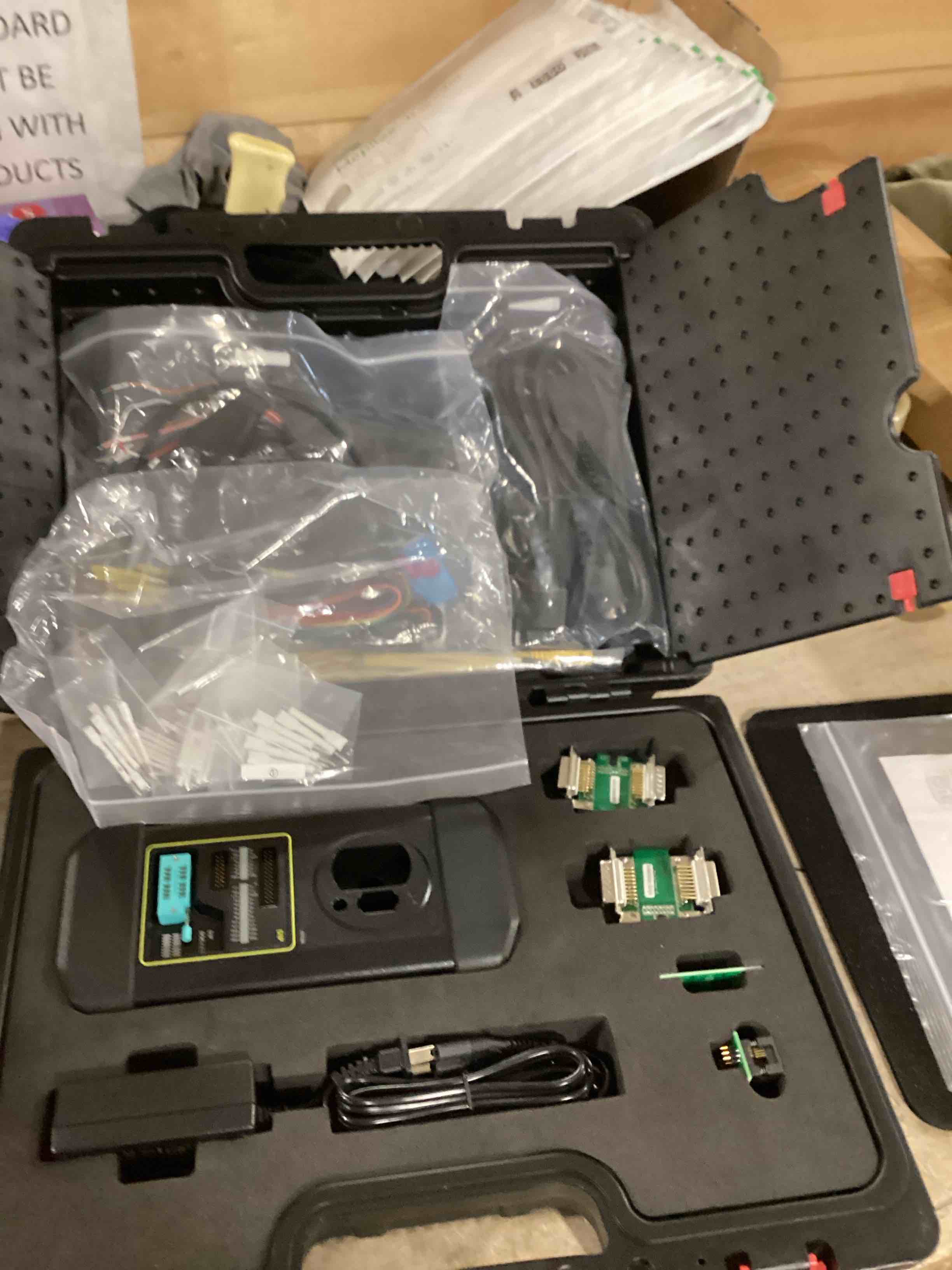 Condition photo showing Good Condition for Launch Scanner X431 1MM* Plus Car Tool with X-PROG3 (Valued $800), Engine/Gearbox ECU Cl**é, All-in-One Diagnostic Tool, ECU Coding as X431 PAD, 39+ Services, All-System Scan, 2-Year Update