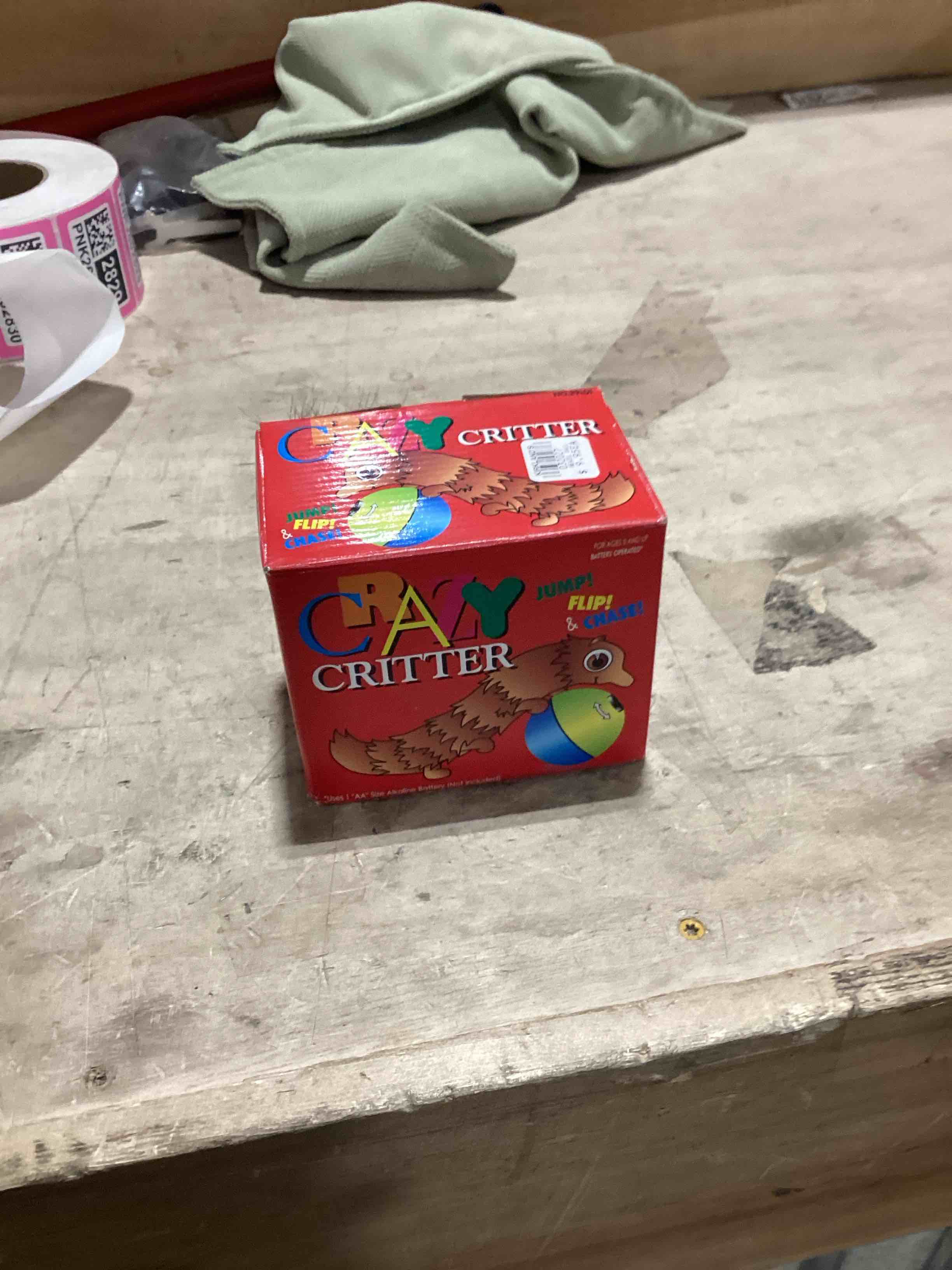 Condition photo showing As Is for D.Y. TOY - The Original Weasel Ball, Interactive Motion Toy