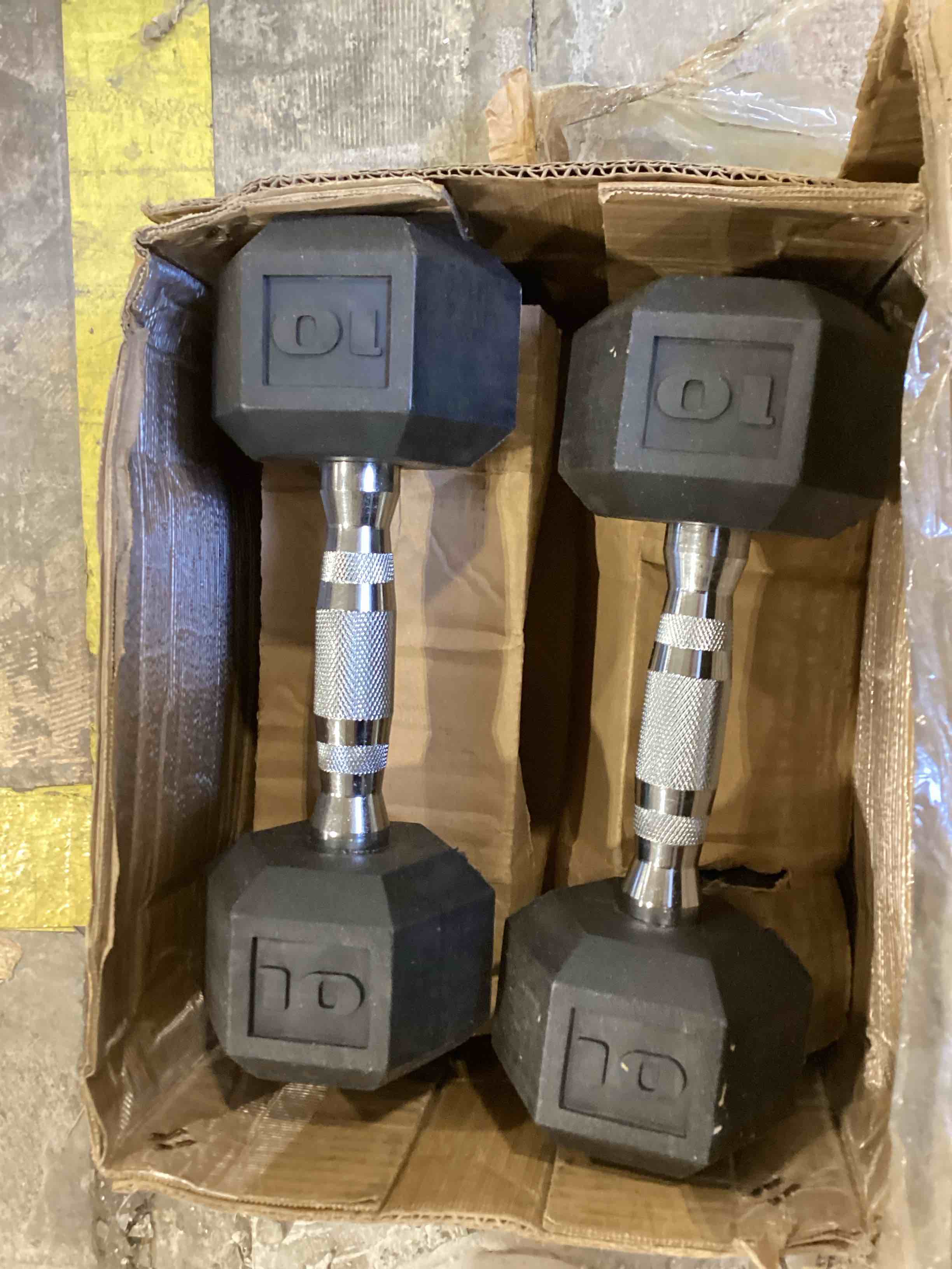 Condition photo showing Good Condition for CAP Barbell Coated Dumbbell Set | 50lbs, 100lbs, 150lbs | Multiple Options