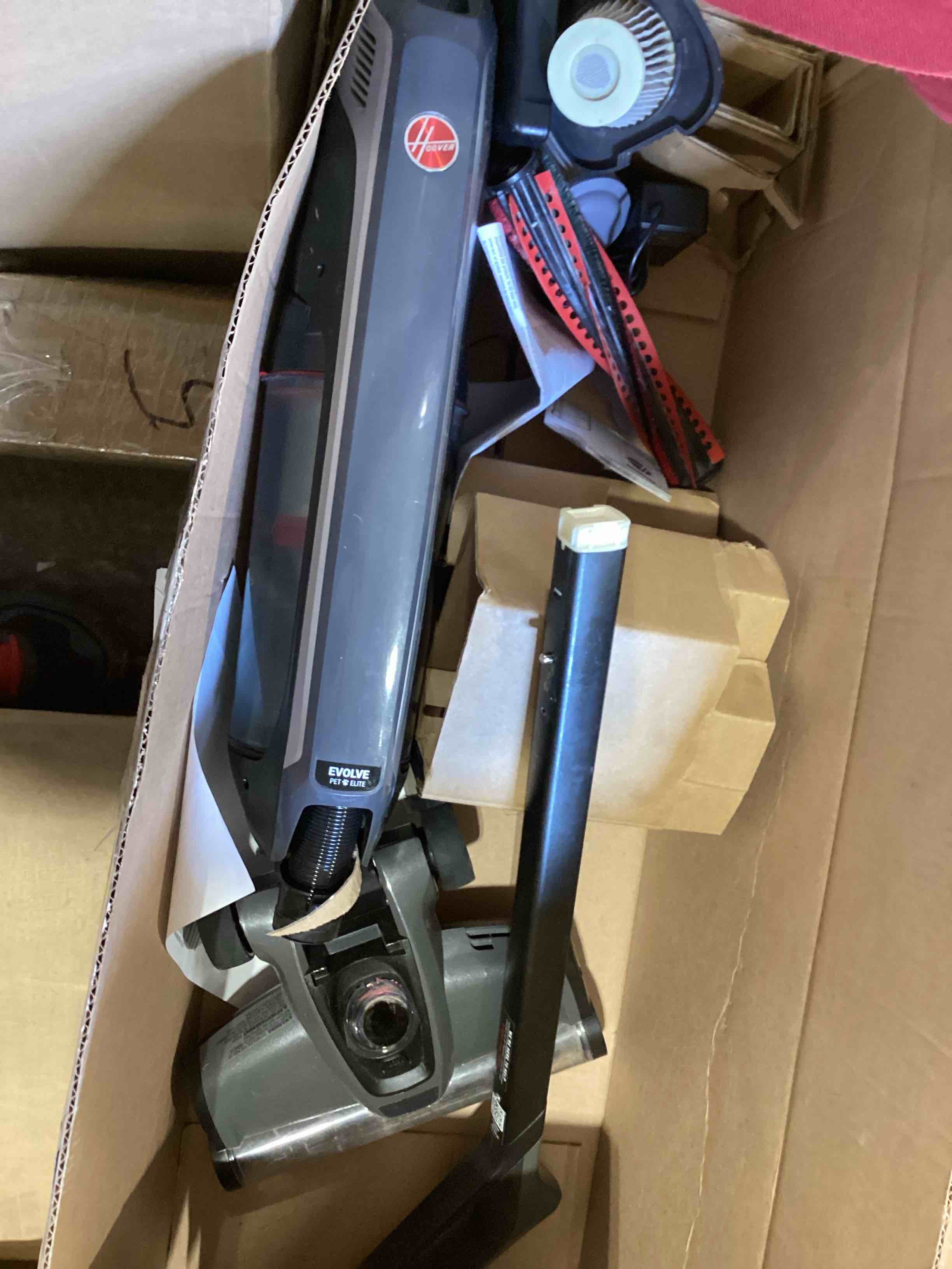 Hoover ONEPWR Evolve Pet Elite Cordless Vacuum Cleaner, Lightweight Stick Vac, Small Upright Vacuum Cleaner, Ideal for Pet Hair, XL Dirt Cup Capacity, Cordless Vacuum Cleaners for Home Use