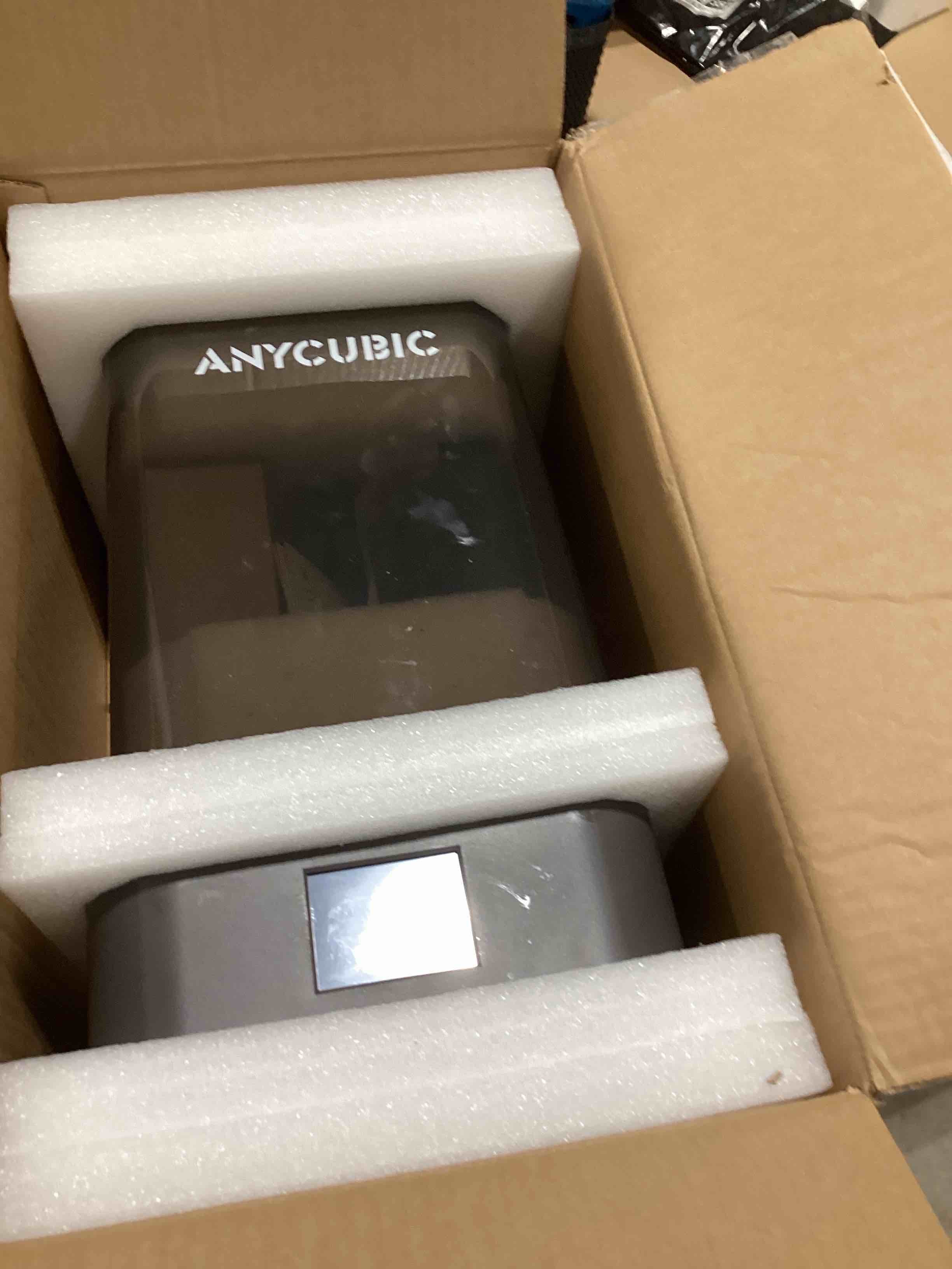 Condition photo showing Good Condition for anycubic 10k resin 3d printer, photon mono 4 ultra 7’’ lcd mono screen with cob light source, max printing speed up to 120mm/h, hd touchscreen with 8 languages, 6.04'' x 3.42'' x 6.49'' printing size