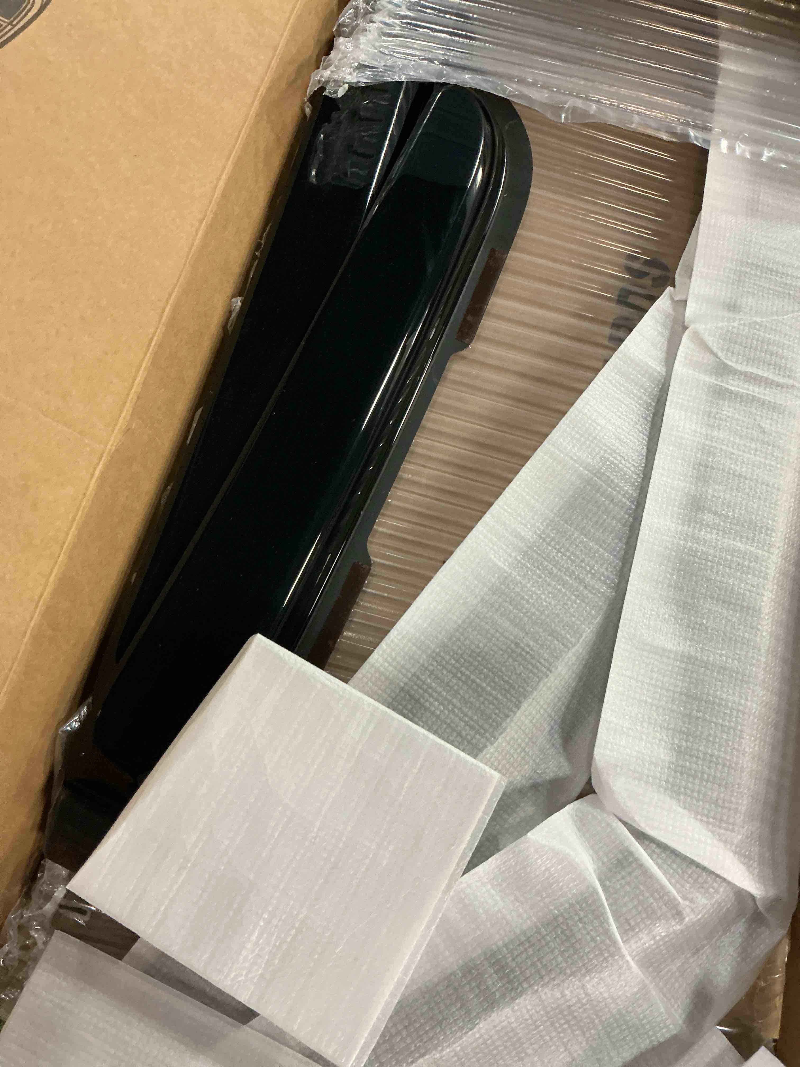 Condition photo showing Good Condition for in-Channel Window Rain Guards Fit for Truck Ford F150 2015-2020 SuperCrew (Fit for Ford F250-F550 2017-2025) Extra Durable Window Visors Window Deflectors Vent Shades Car Accessories-4 pcs 2015-2020 F150 SuperCrew/2017-2025 F250-F550