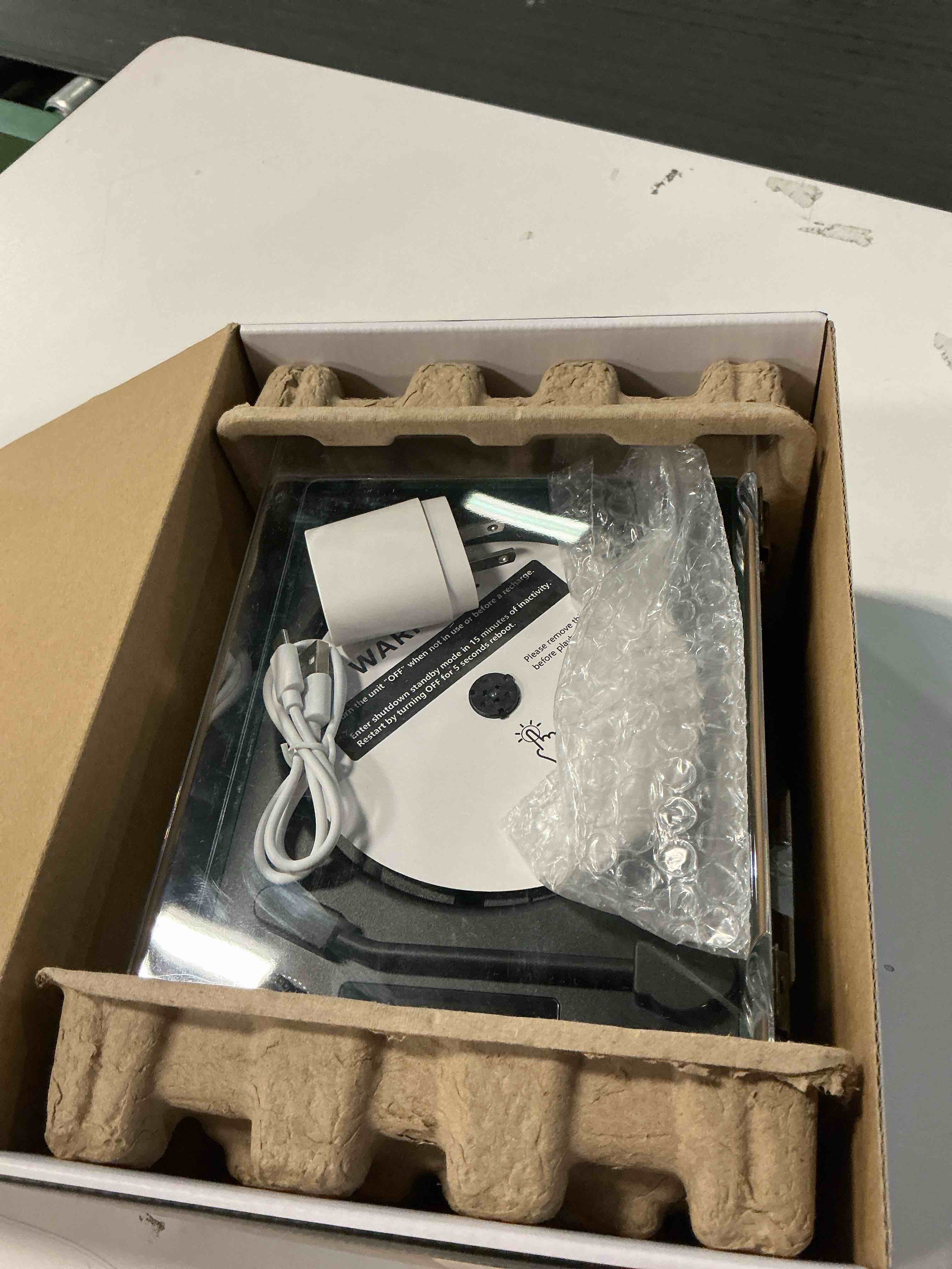 Condition photo showing Good Condition for MANGOSTAN CD Player with Built-in Speaker Portable CD Players with Bluetooth Output/Input USB Playback Headphone Jack with Remote Control, LED Screen Rechargeable Small CD Player Green