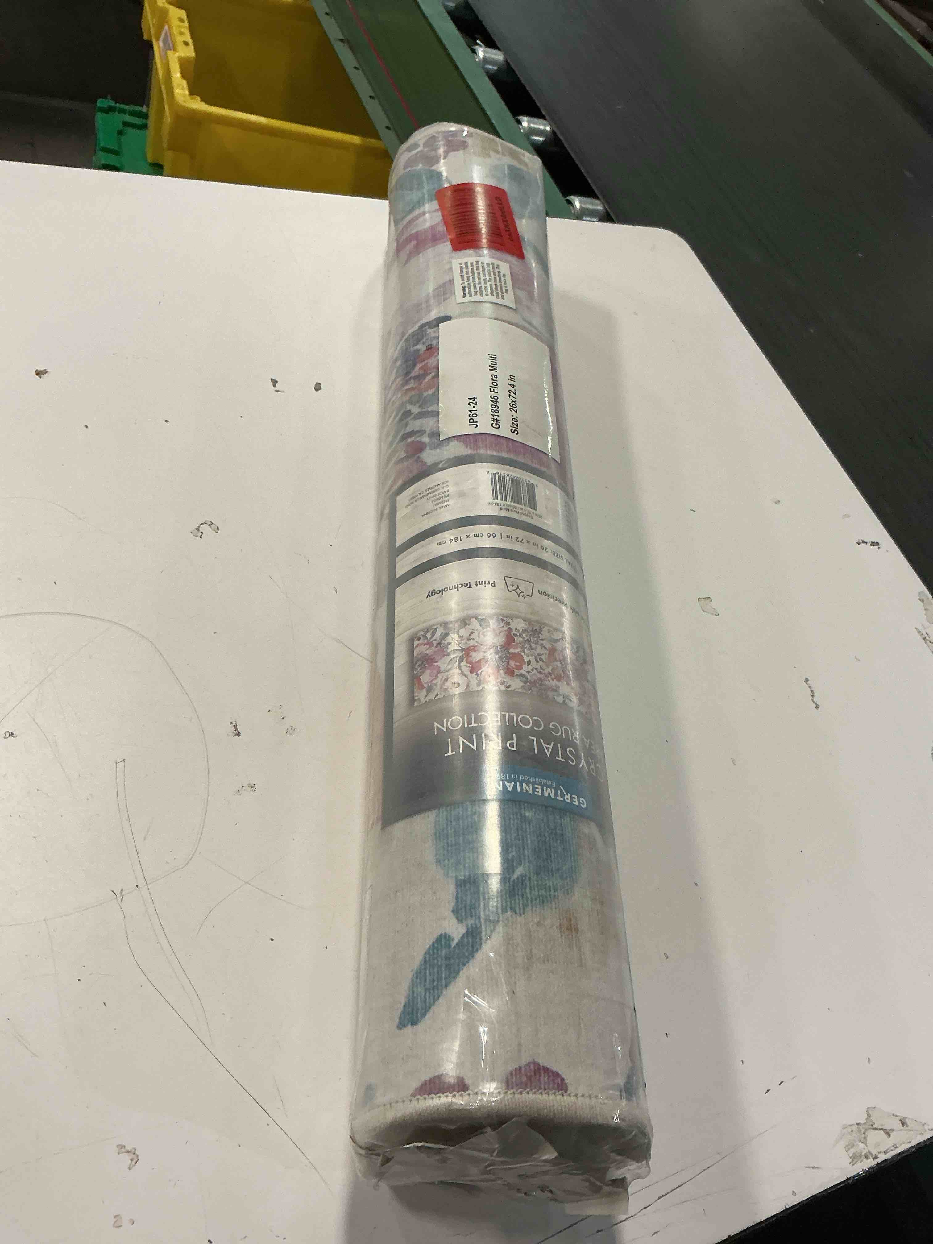 Condition photo showing New/Like New for Gertmenian Indoor Boho Rug - 2x6 Runner, Non Slip, Super Strong, Ideal for High Traffic Areas in Entryway, Bedroom, Kitchen - Flora, Multi, 28516 Flora, Multi 26x72.4 in  (Runner)