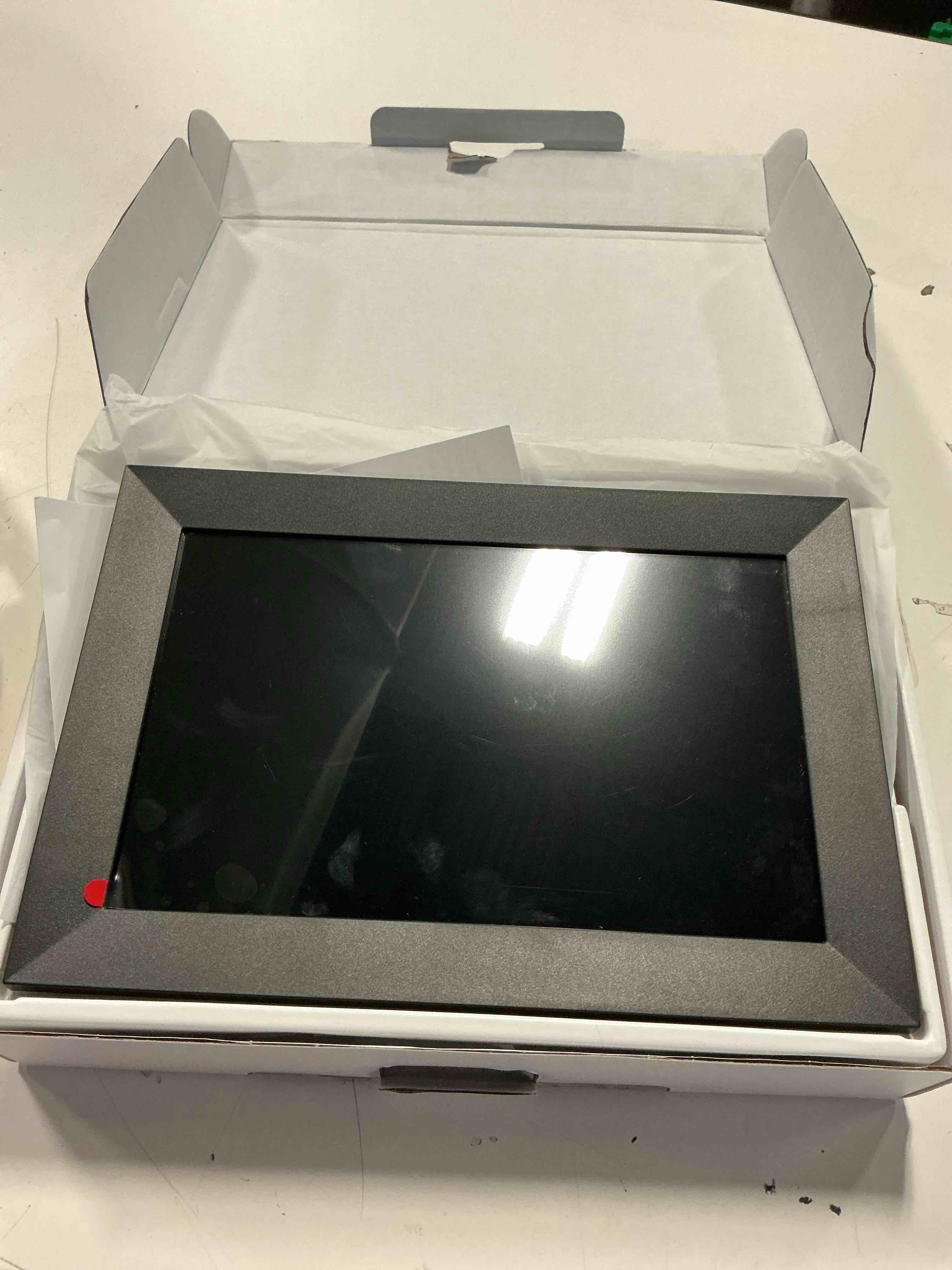 Condition photo showing As Is for Frameo 10.1 Inch WiFi Digital Picture Frame with 32GB Storage,1280 * 800P IPS HD Touch Screen,Send Photos/Videos from Your Phone Anywhere, Photo Gifts for Parents and Grandparents