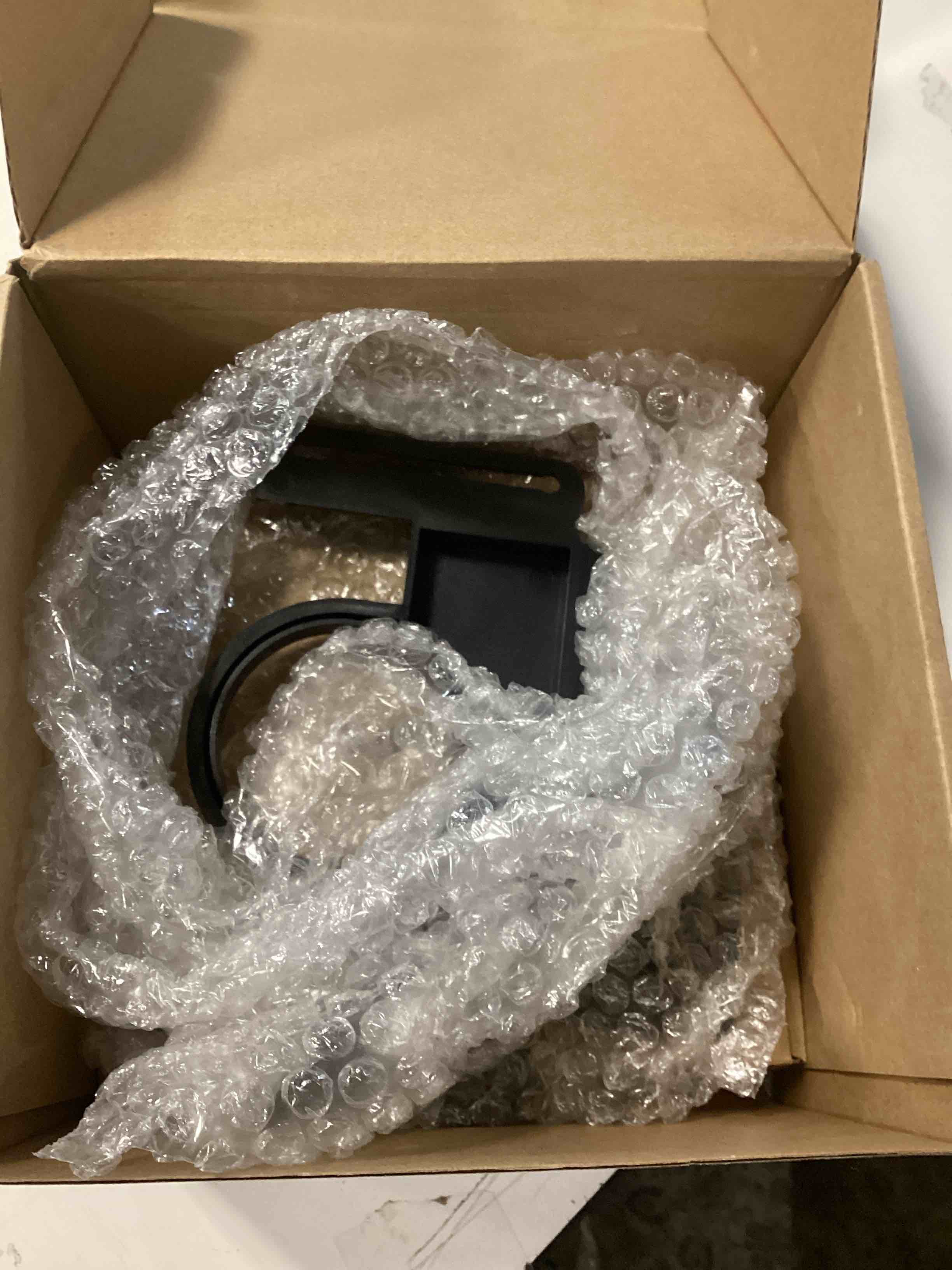 Condition photo showing As Is for AMBITFUL Teleprompter 7.5'' with Tabletop Tripod for Smartphone and DSLR Camera, Adjustable Phone Clip & Camera Adapting Ring, for Live Streaming, Interviews(Mini Teleprompter Only)