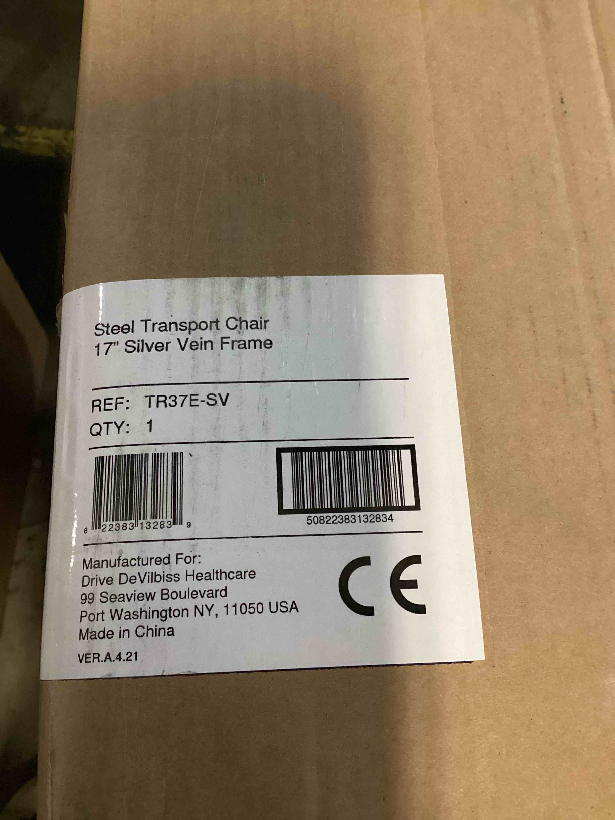 Condition photo showing New/Like New for Transport/WheelchairTransport Chairs Product Description: Transport Chair, 17”
