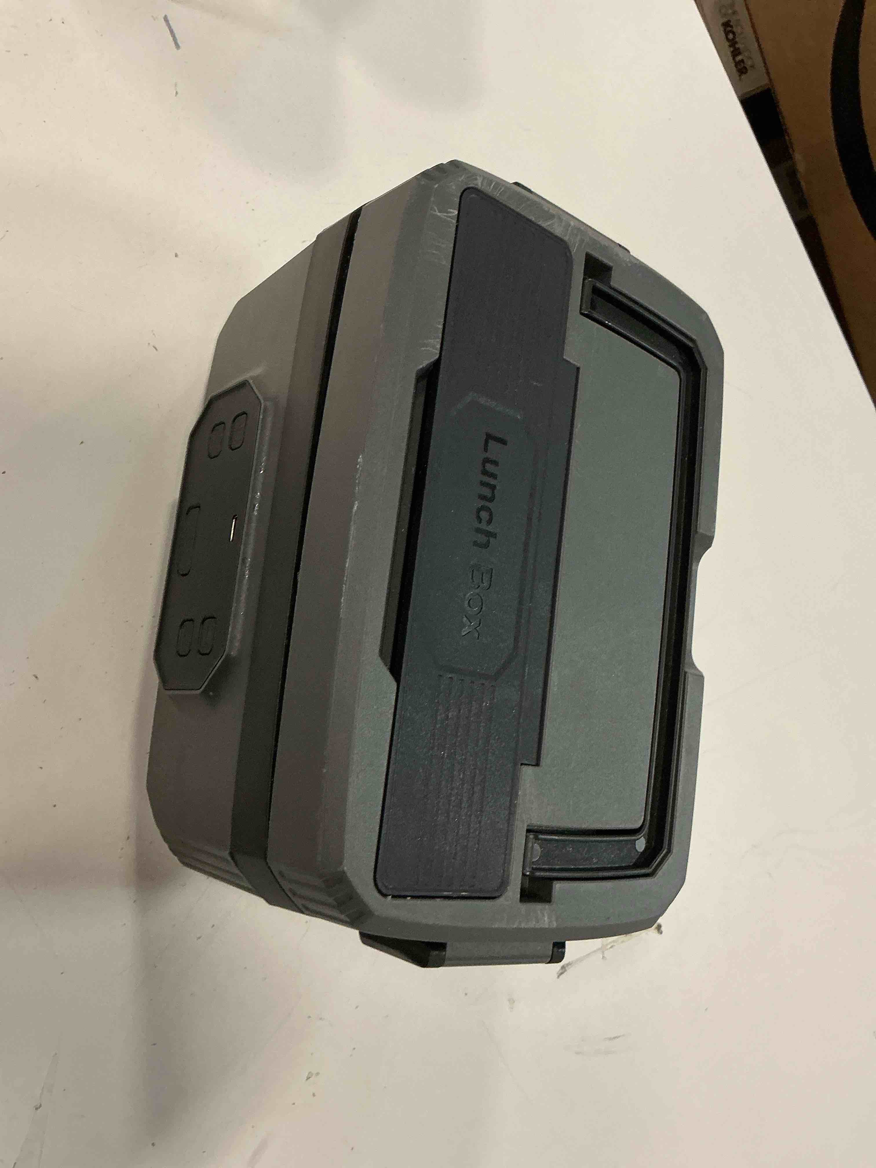 Condition photo showing As Is for 6.8 Cups Cordless Electric Battery Heated Lunch Box for Men,Adults Wireless Lunch Box,Portable Food Warmer Lunchbox Food Container,Rechargeable 24000 mAh Battery,Heating Timer and Reservation Design